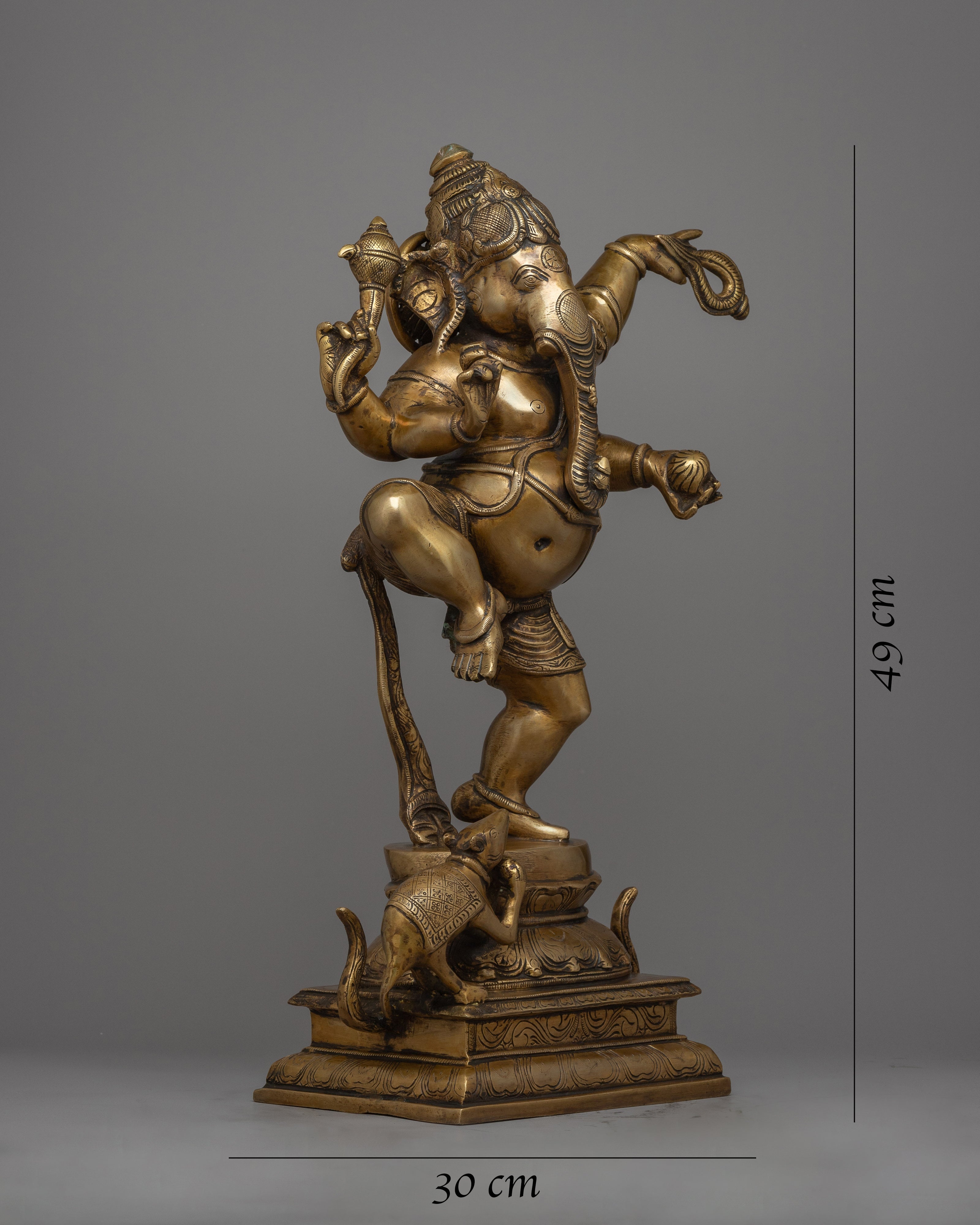 Royal Ganesha Statue | Blessings of Wealth and Fortune