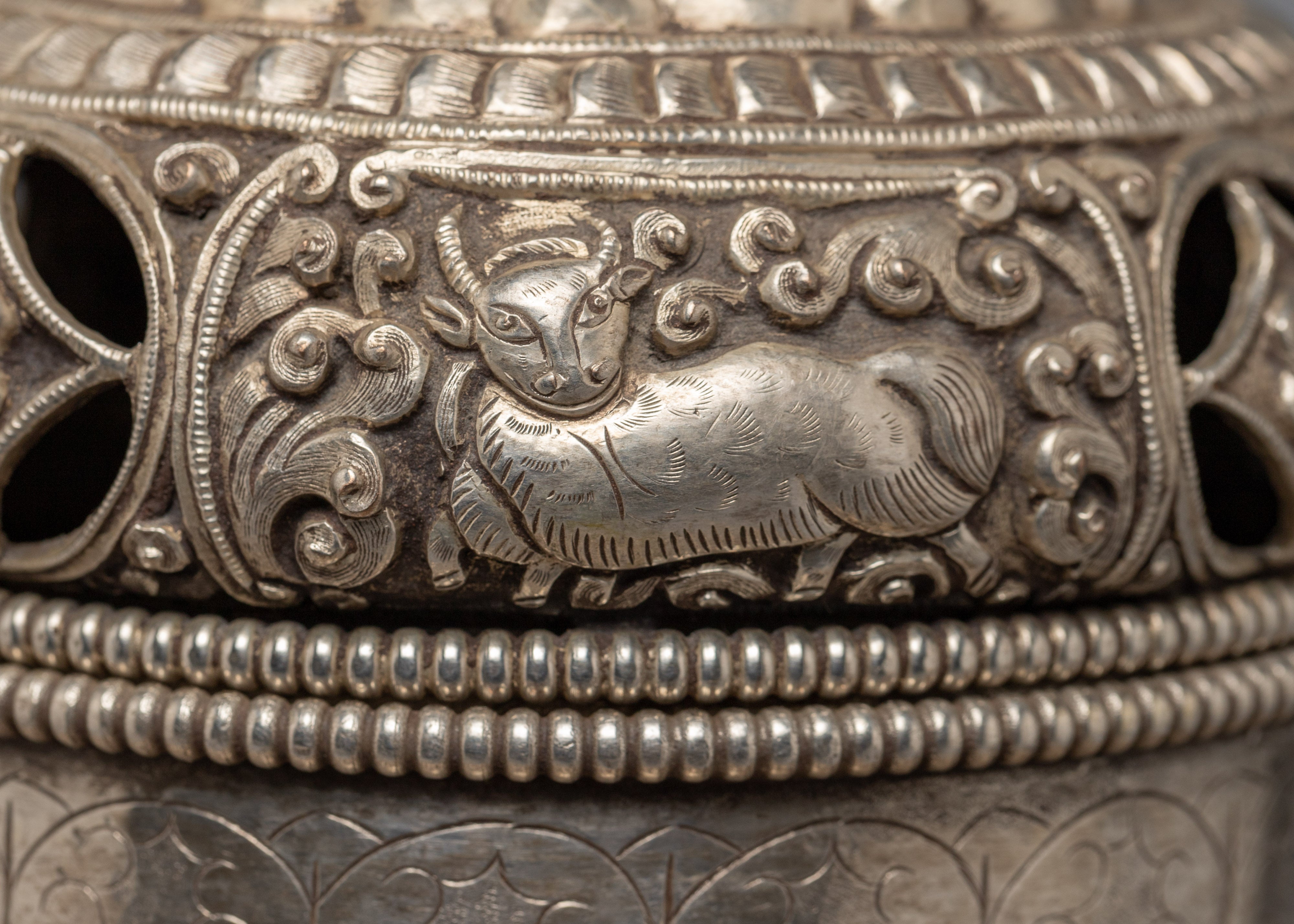 Enclosed Incense Burner | Handcrafted Tibetan Art