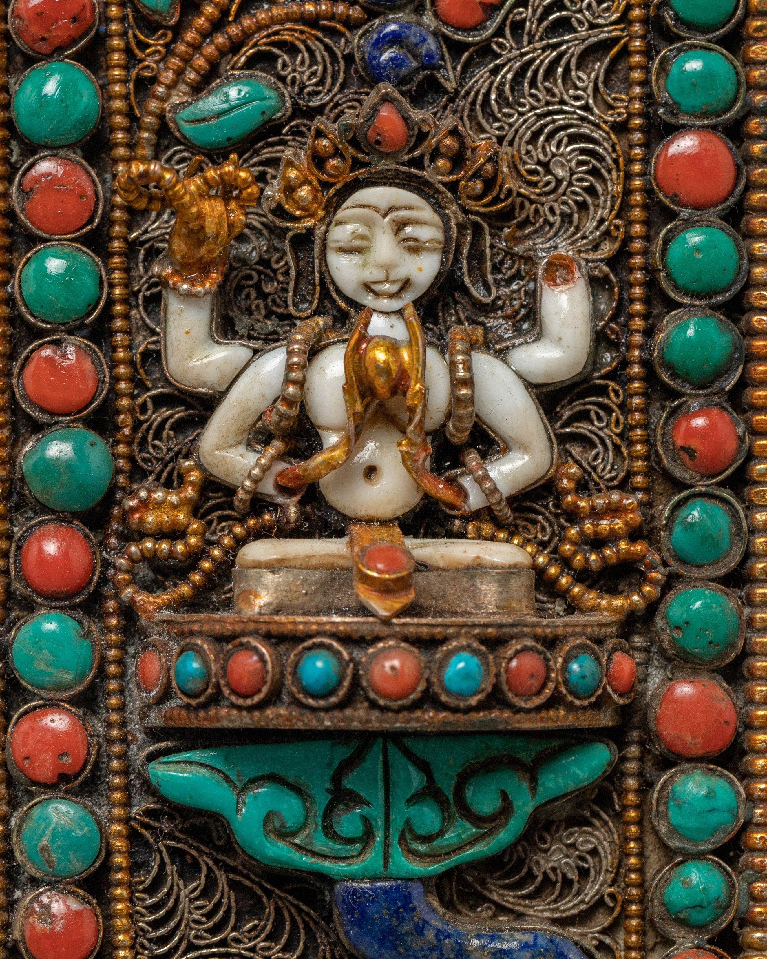 Mahakala Calendar Art and Craft for Wall Hanging | Religious Home Decor