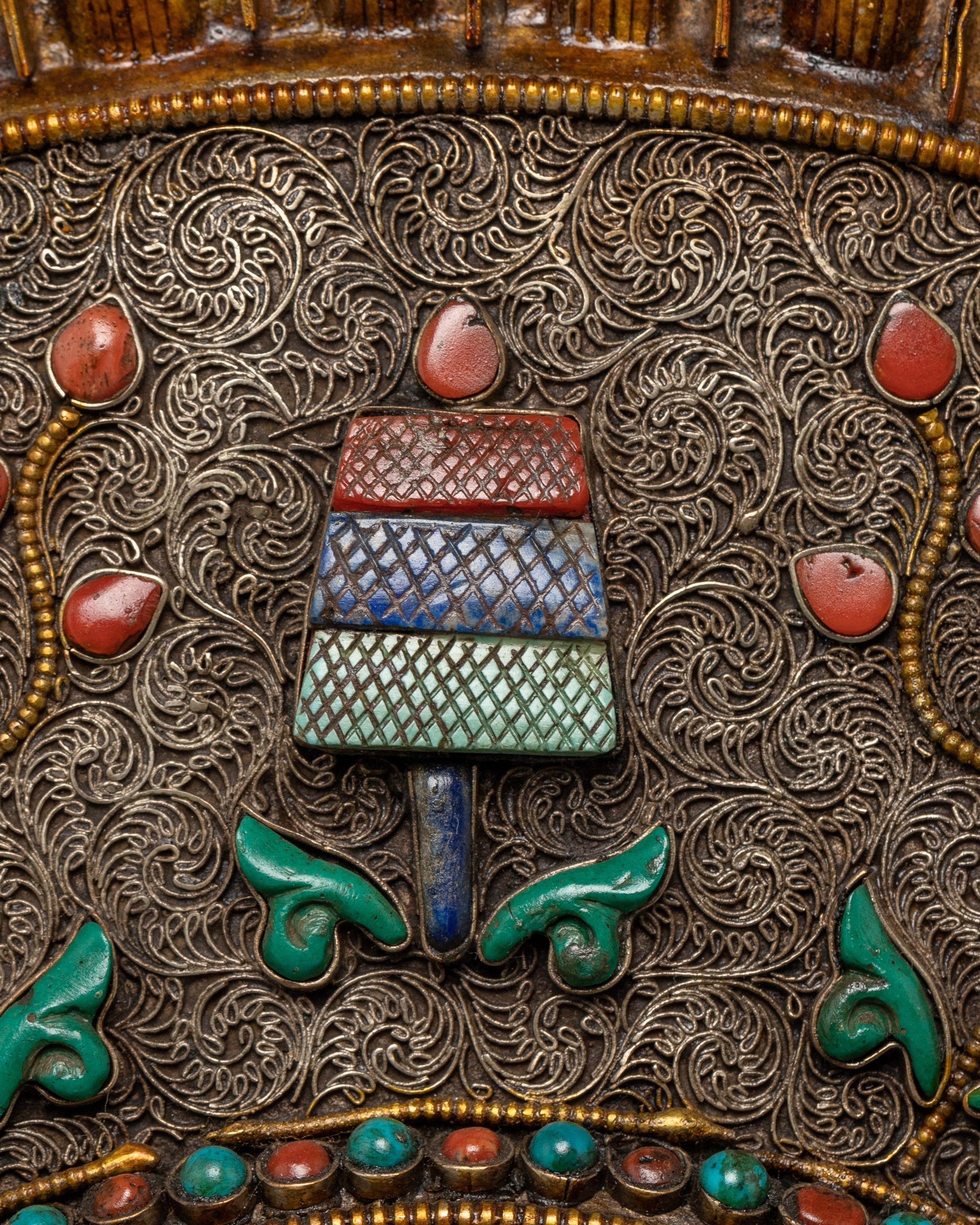 Vishwo Vajra Round Buddhist Mandala | Wall Hanging