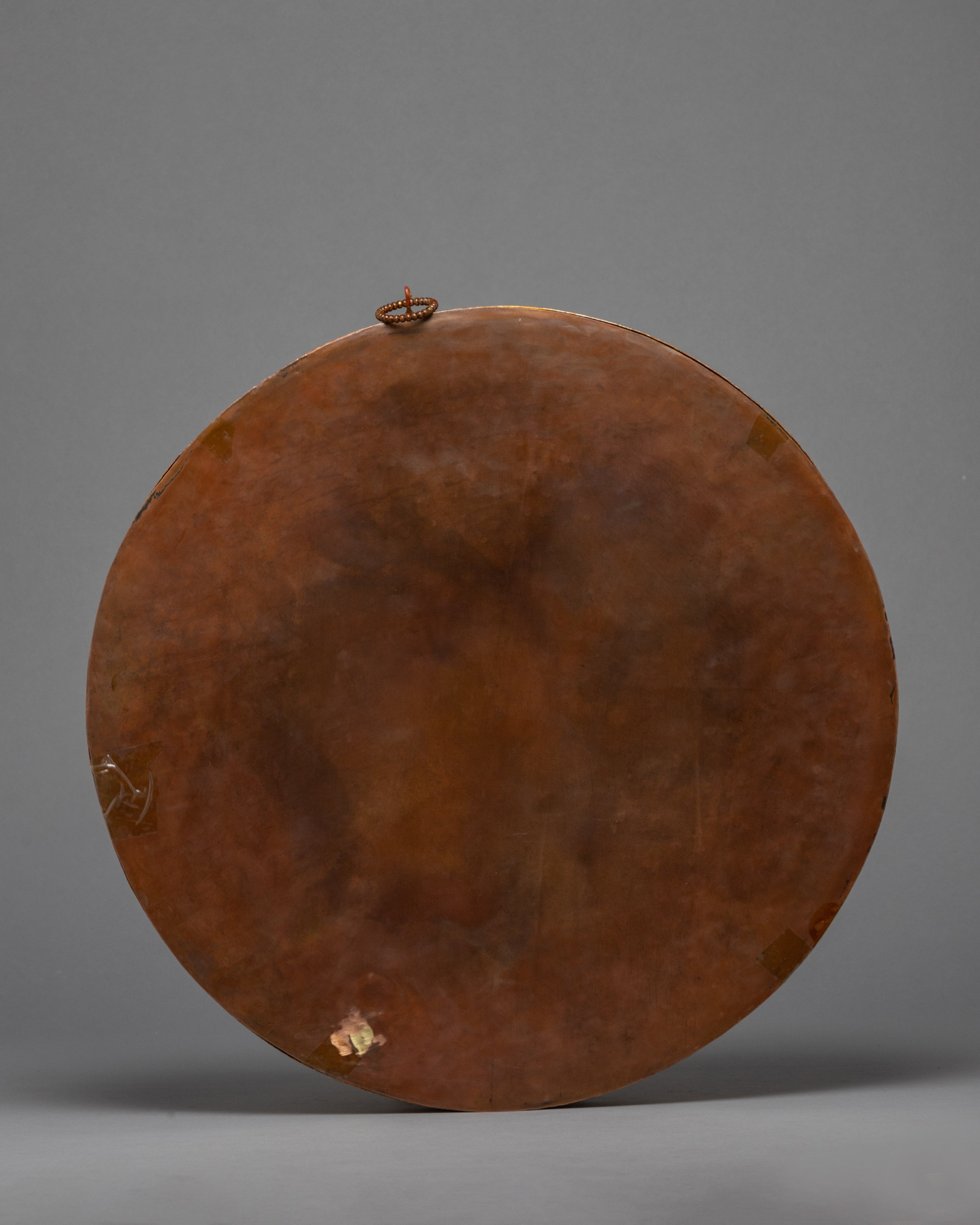 Vishwo Vajra Round Buddhist Mandala | Wall Hanging