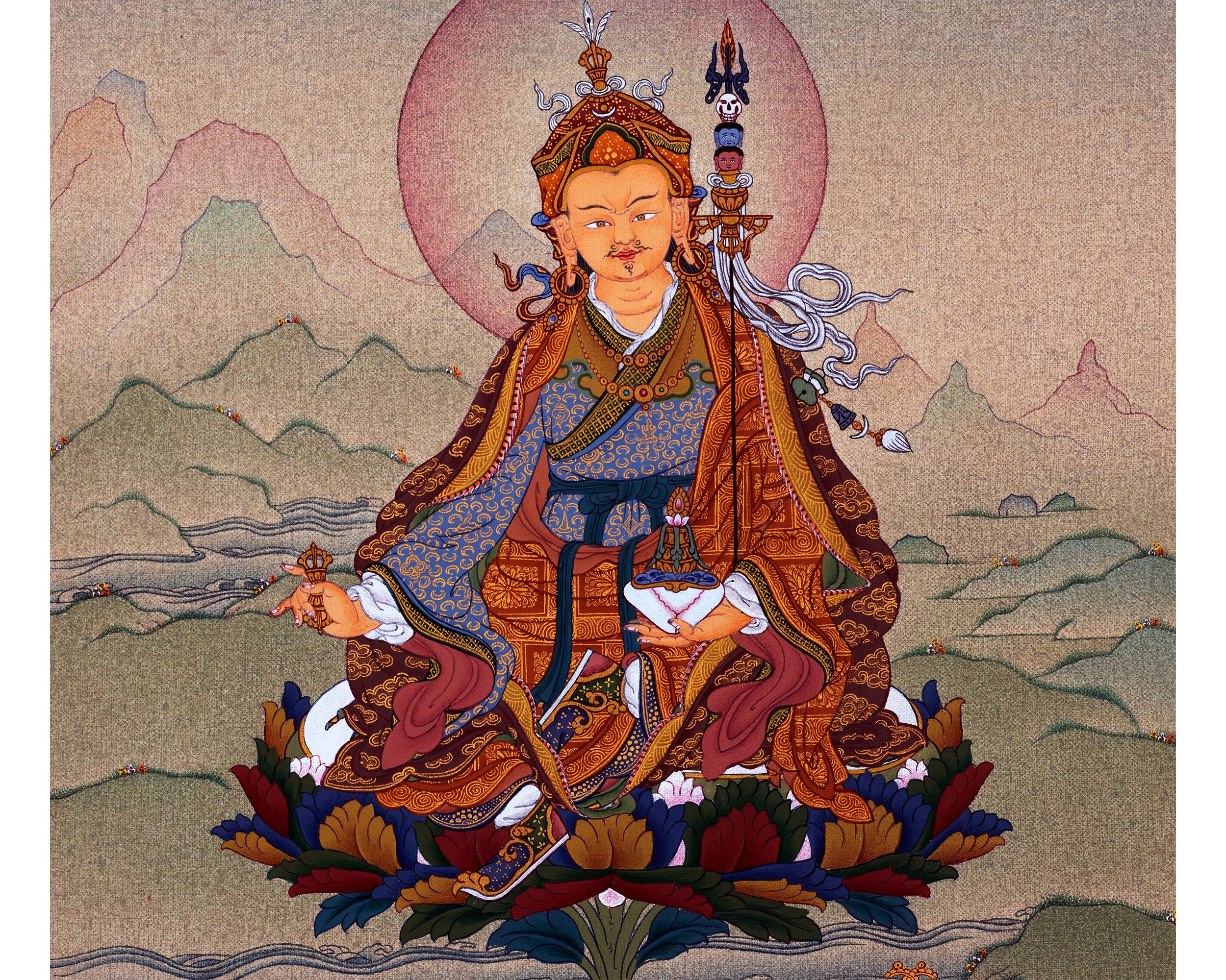 padmasambhava thangka