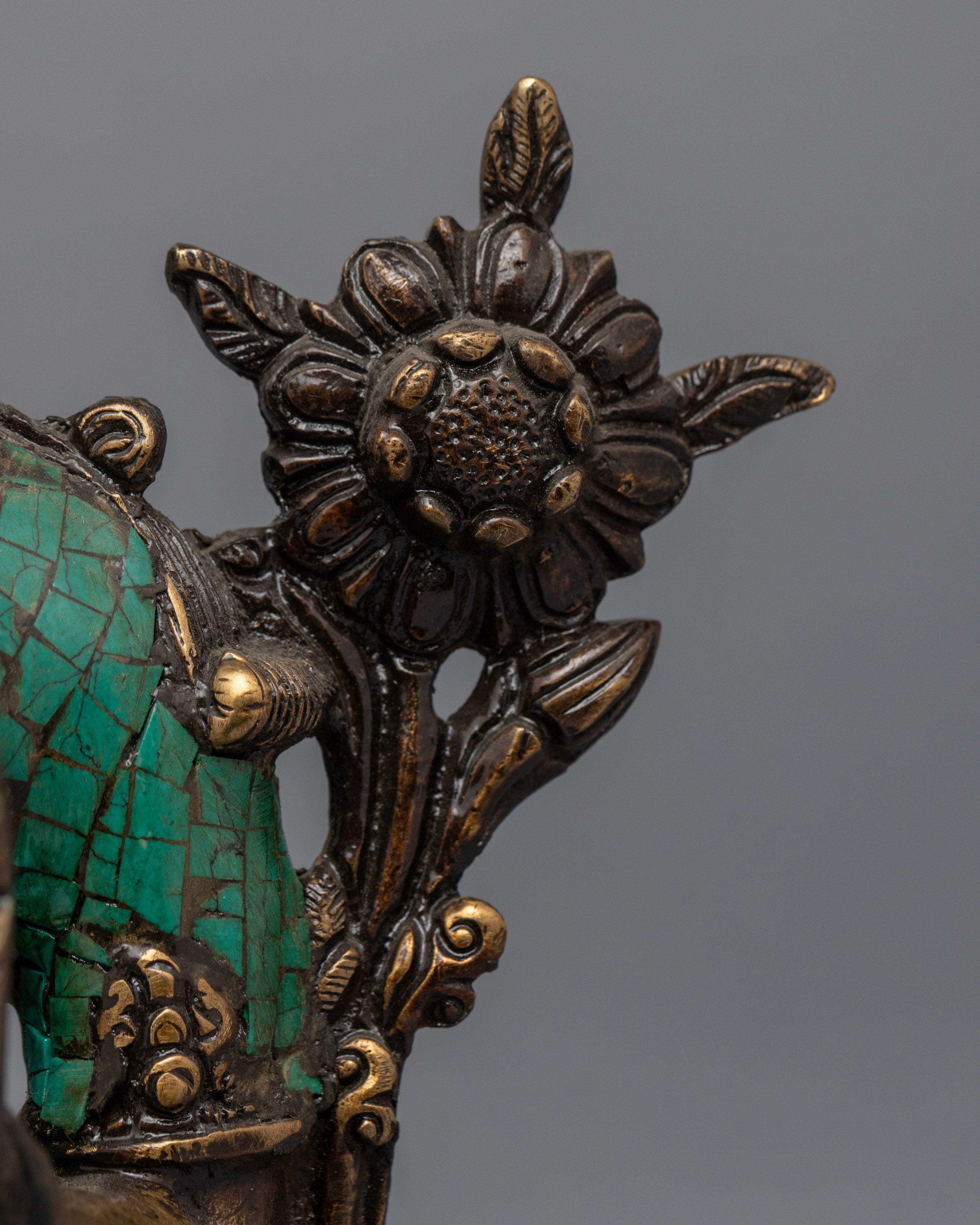 Green Tara Indoor Sculpture | TIbetan Art Work