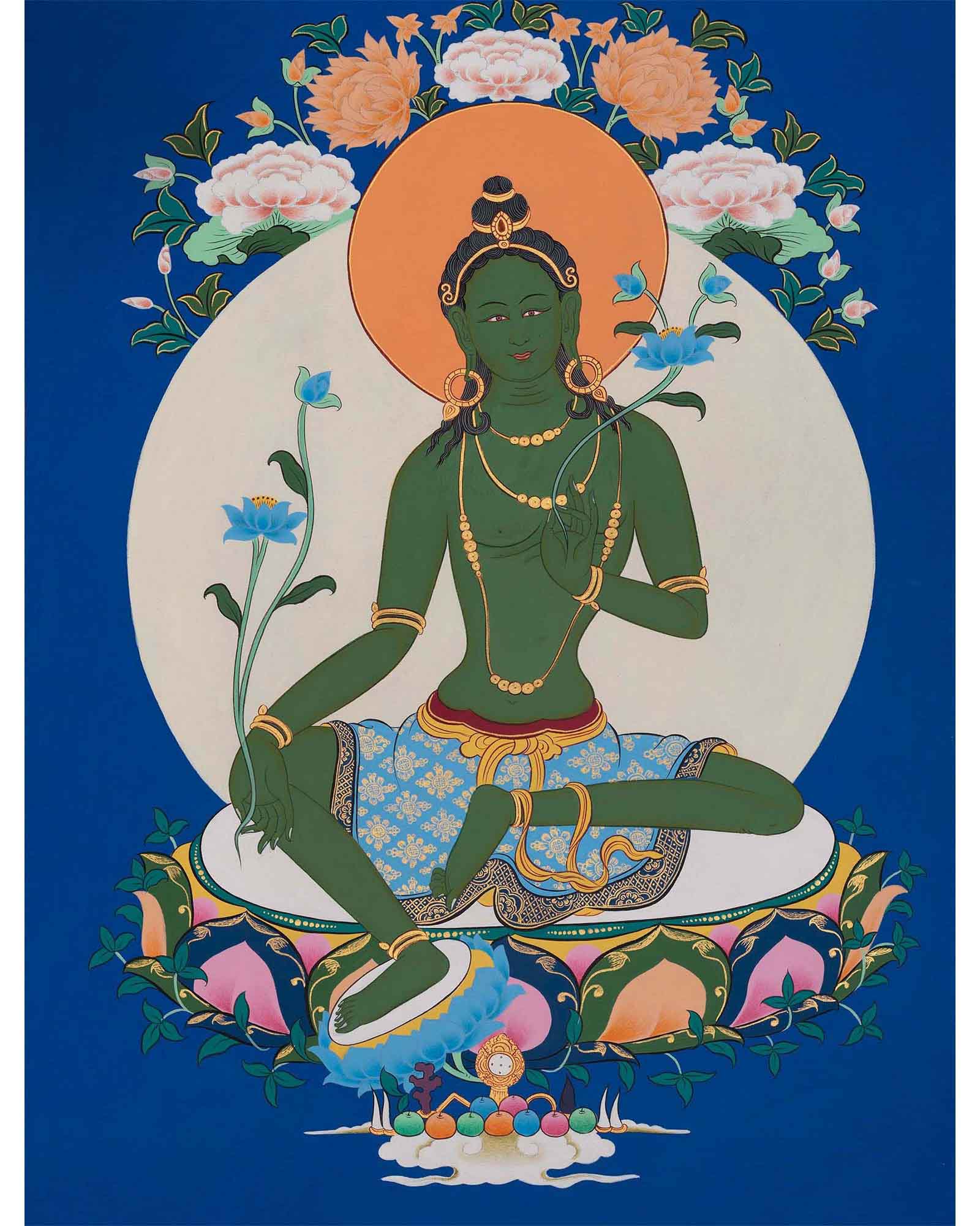 Green Tara Mother Goddess | Wall  Decor