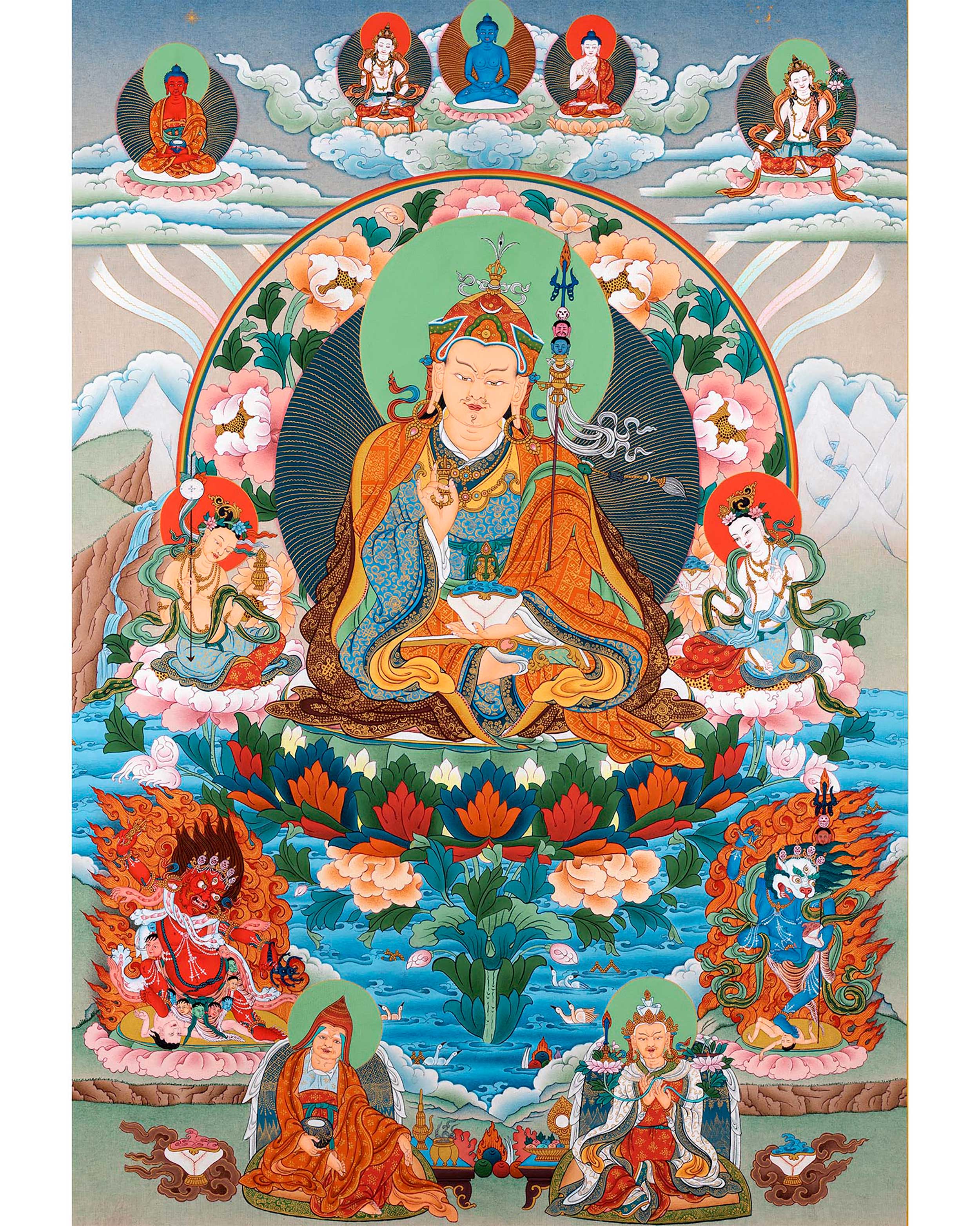 Guru Padmasambhava Thangka