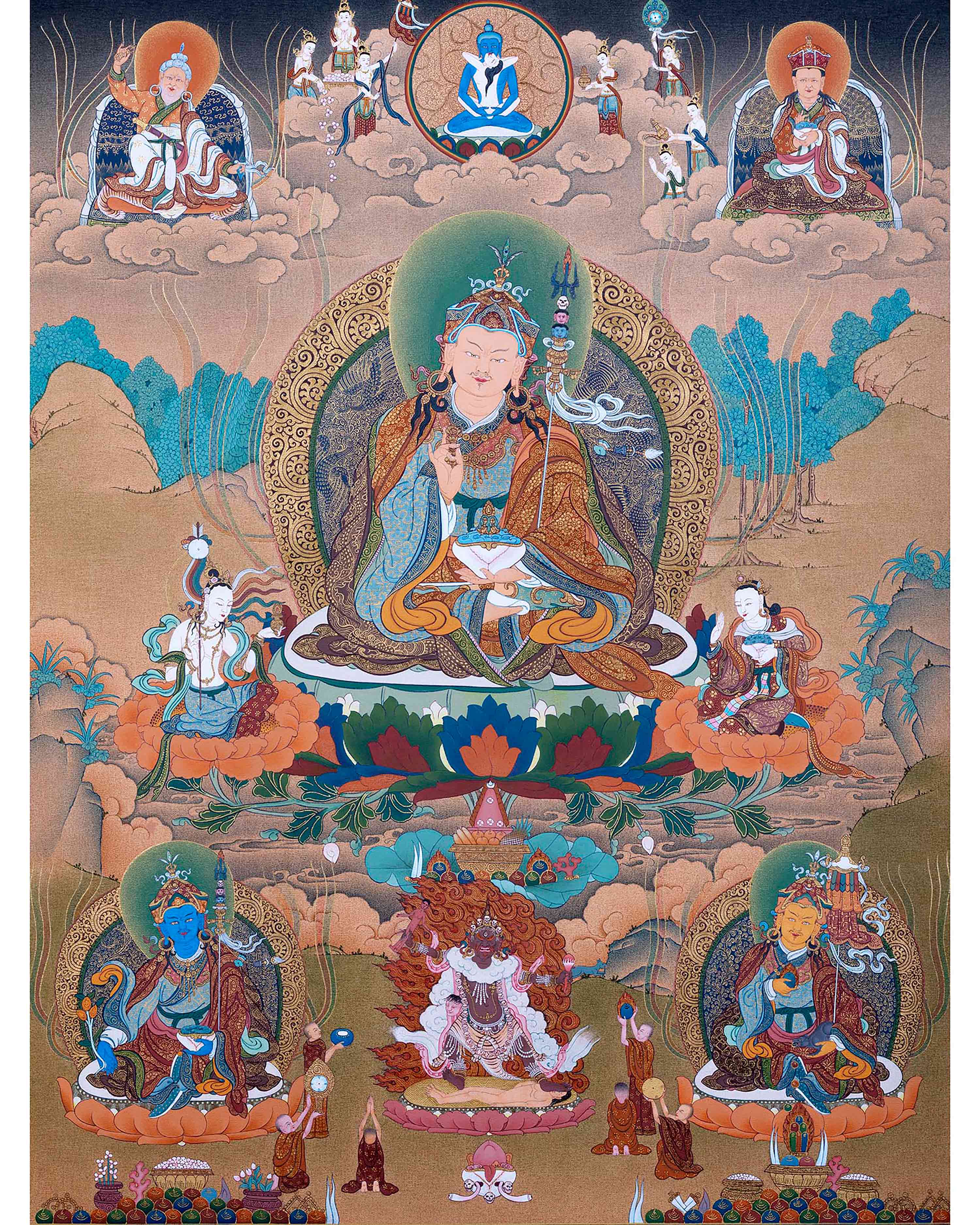 Guru Rinpoche Thangka