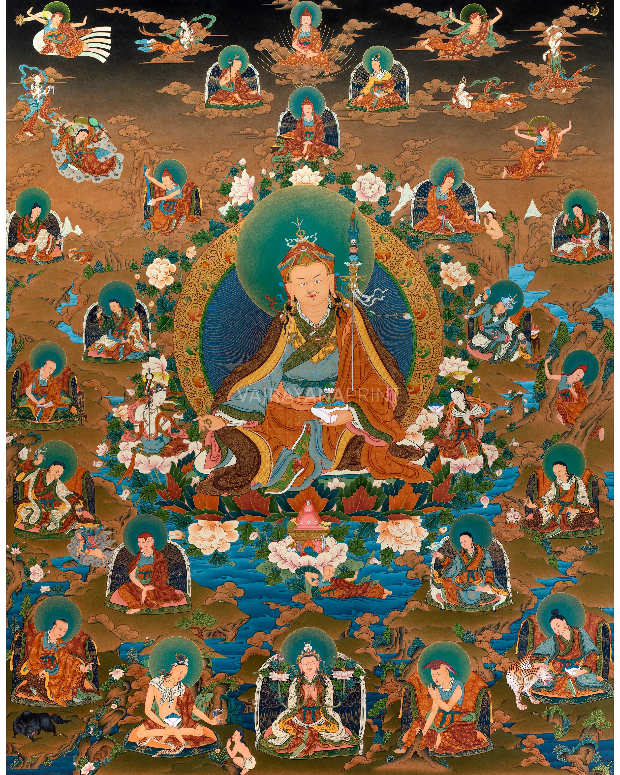 Guru Rinpoche Thangka