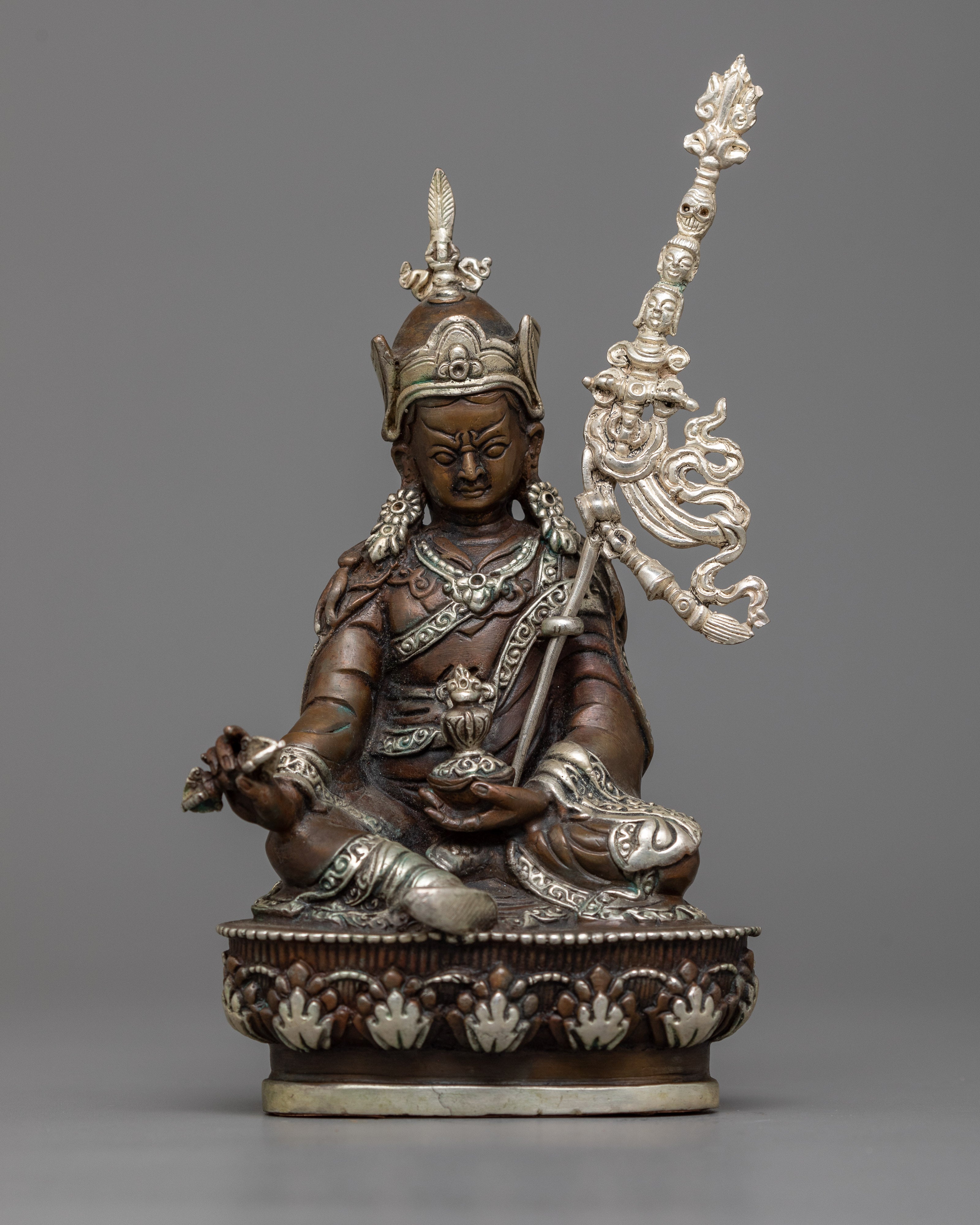 Guru Rinpoche Copper Statue