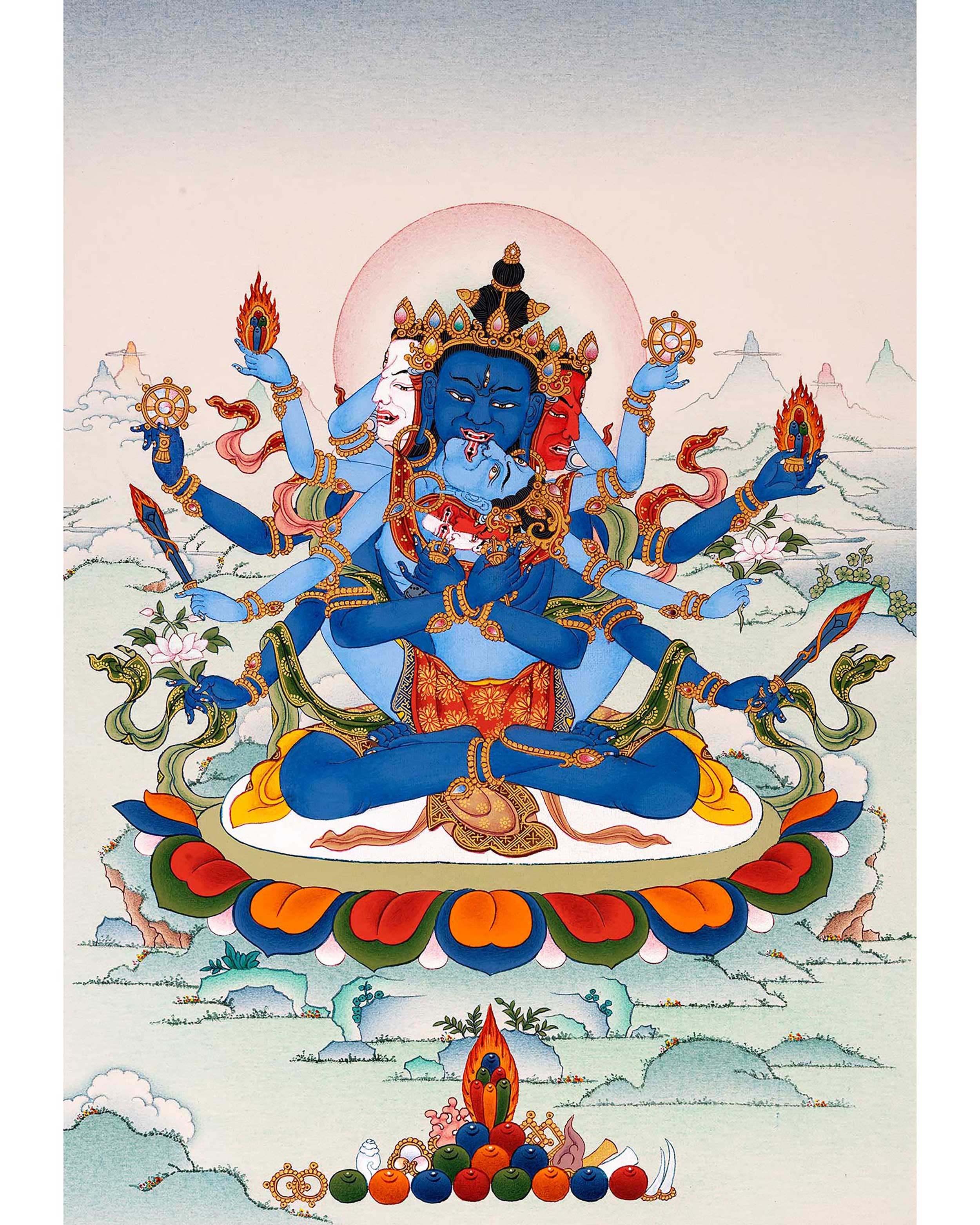 Guyasamajha Thangka