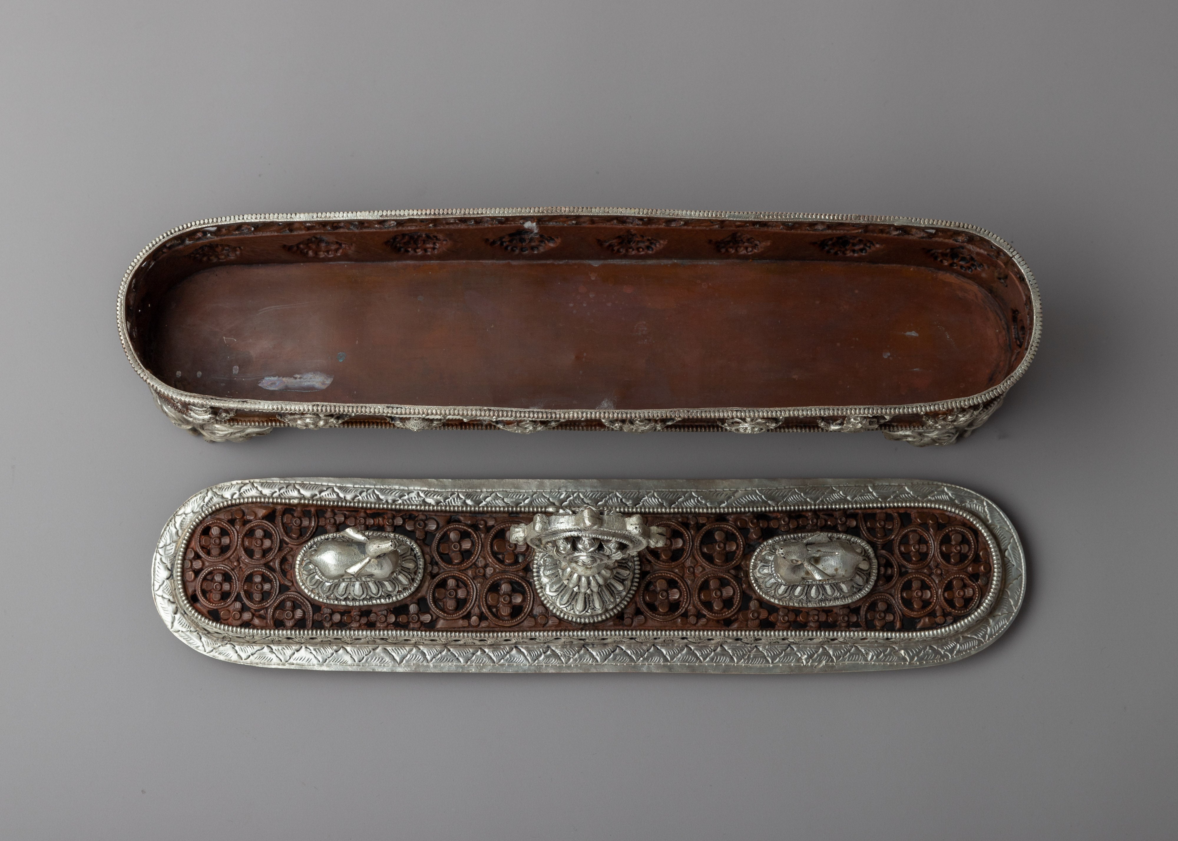 Tibetan Silver Plated Incense Burner | Beautiful Nepalese Ritual Altar