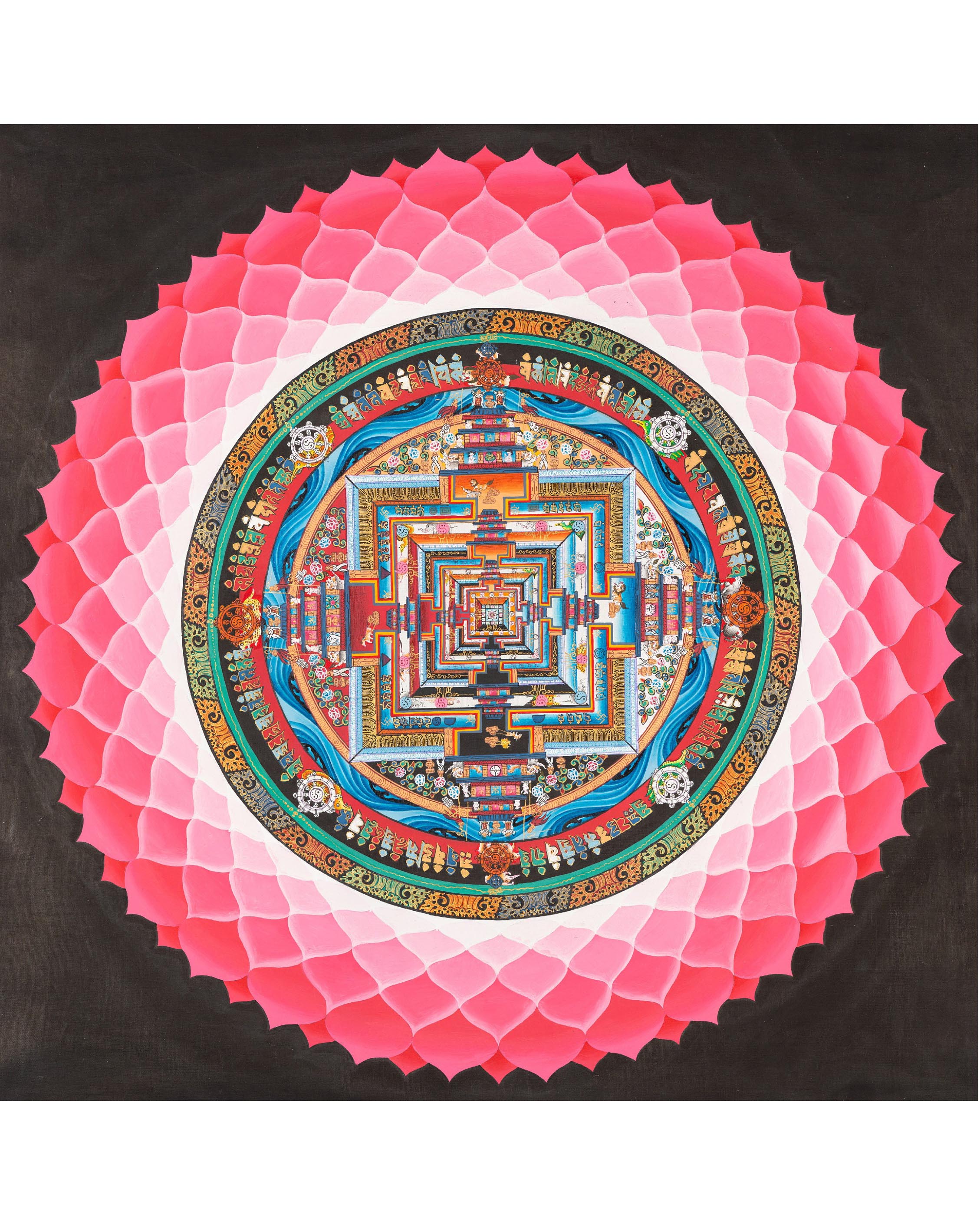 Kalachakra Mandala Thangka | Wall Decoration Painting