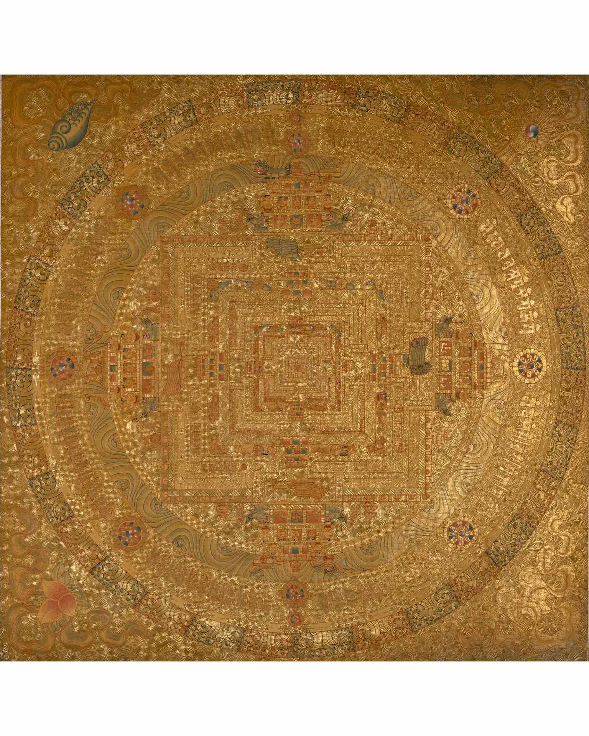 Kalachakra Mandala Thangka Painting | Mandala Design