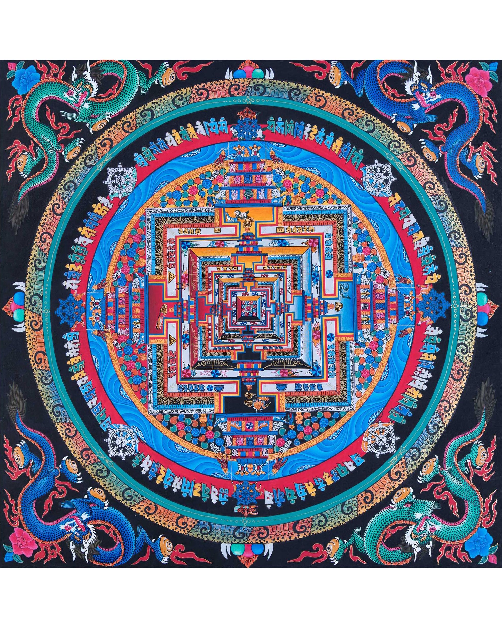 Kalachakra mandala | Wall Decoration Painting