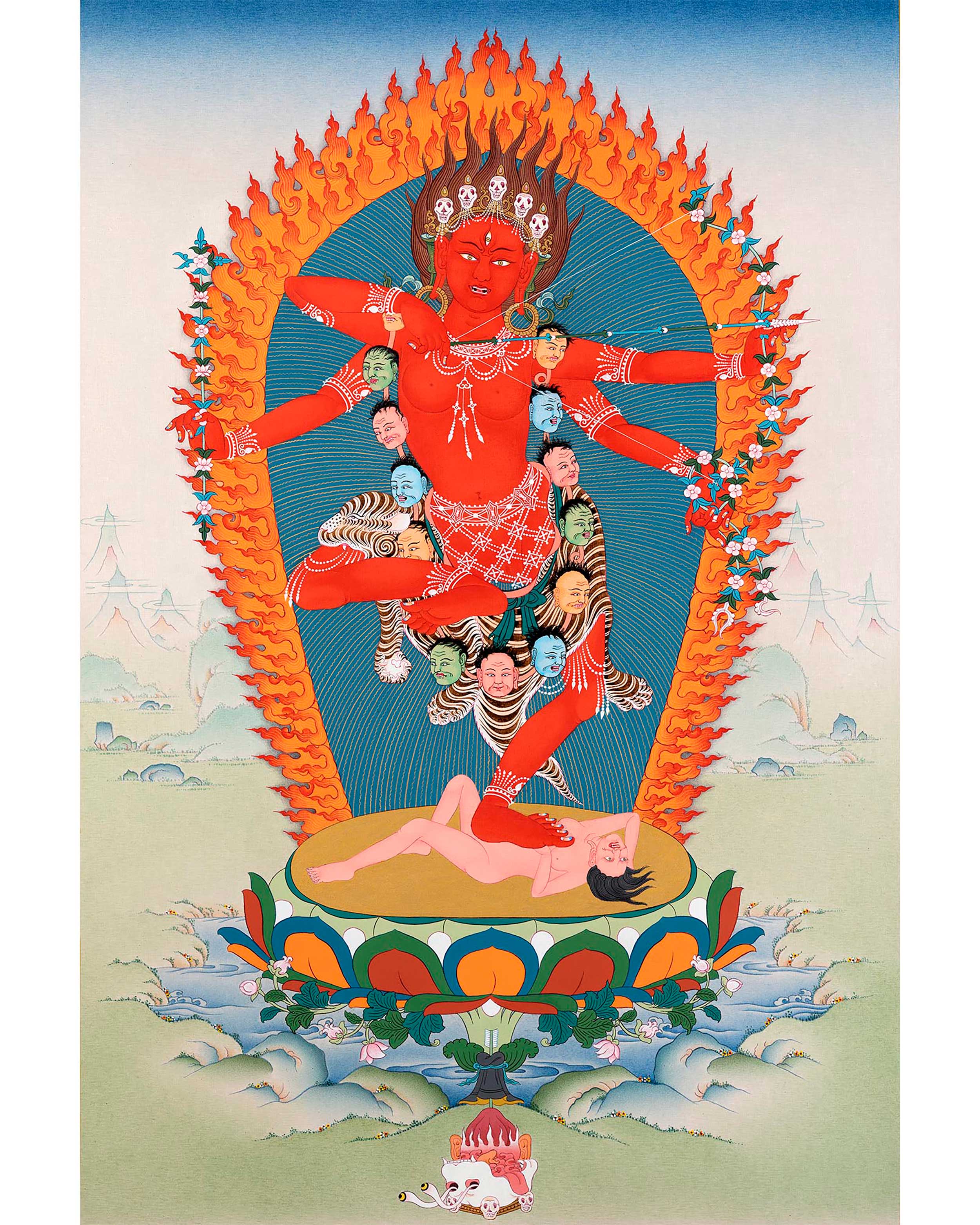 Traditional Kurukulla Thangka
