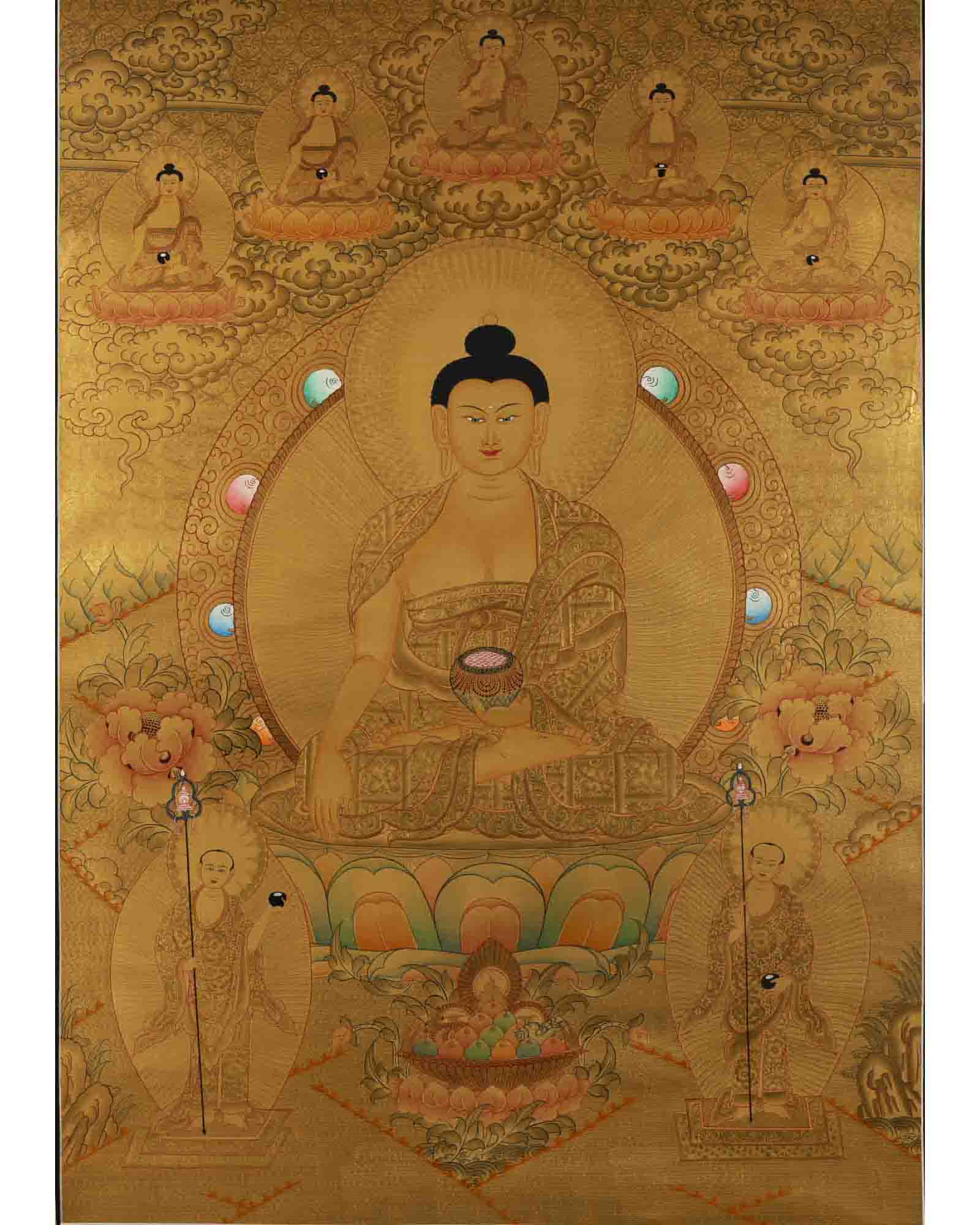 Lord Shakyamuni Buddha Thangka | Wall Decoration Painting