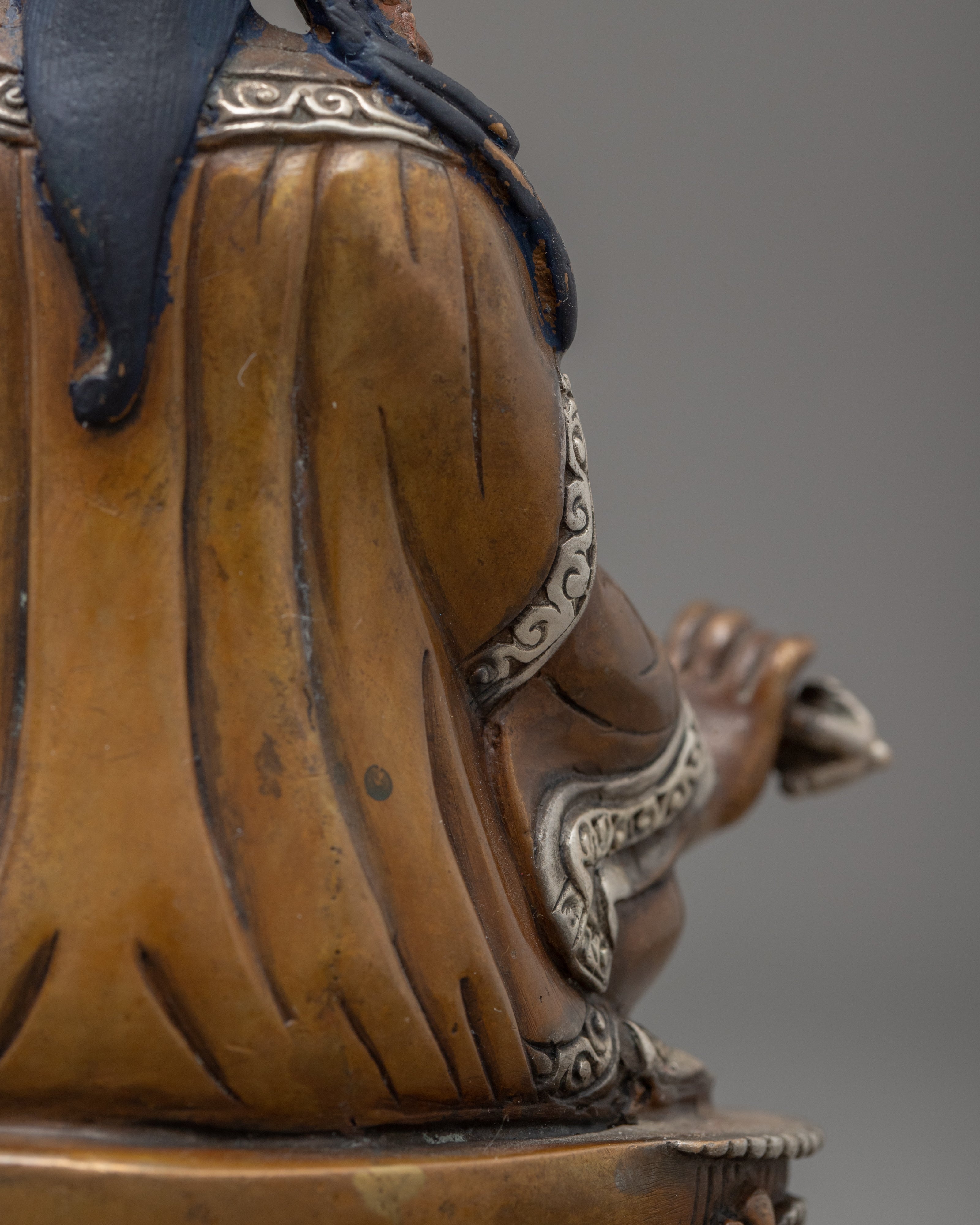 Guru Rinpoche Statue | Mini Sculptures for Yoga Room Decor