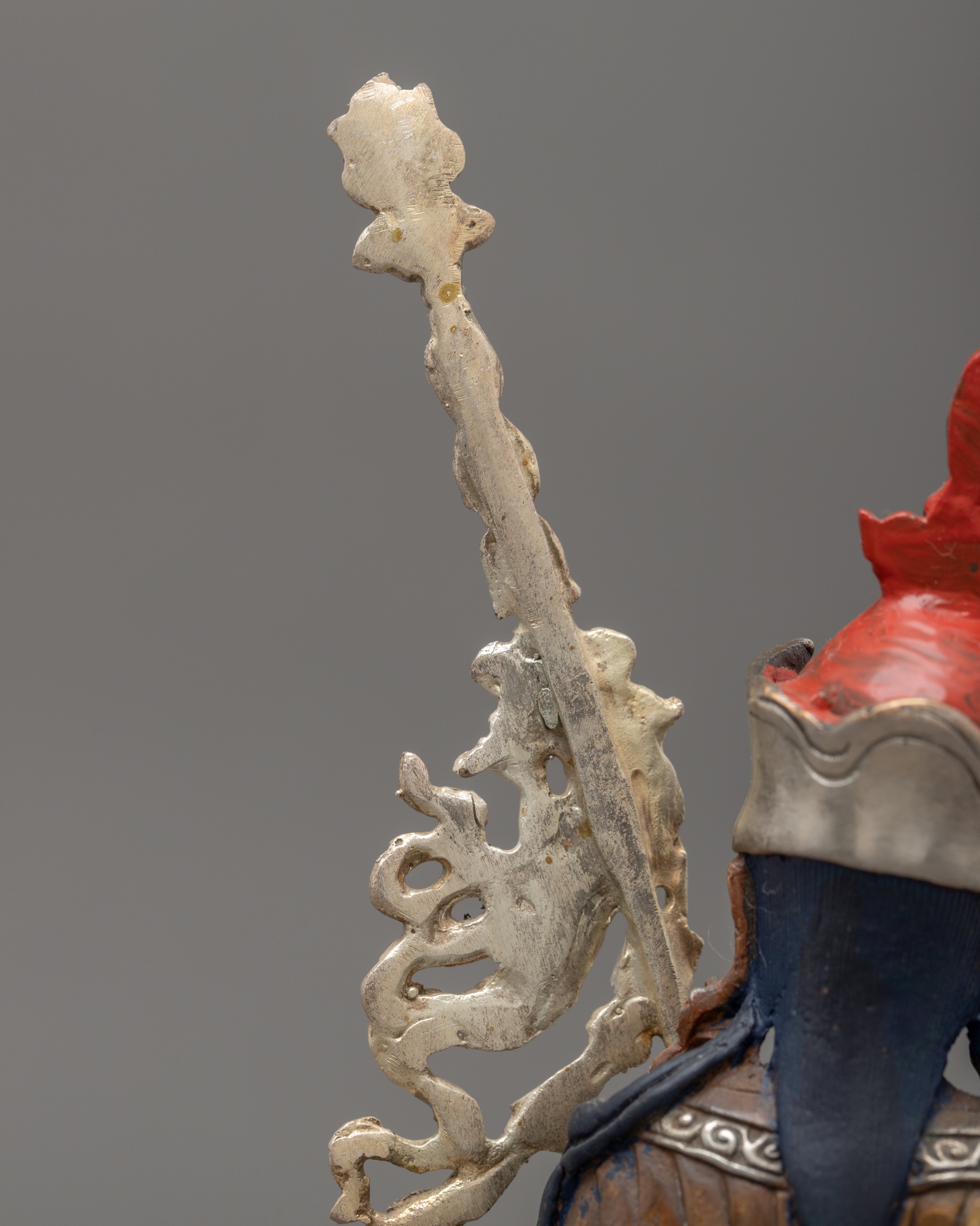 Guru Rinpoche Statue | Mini Sculptures for Yoga Room Decor