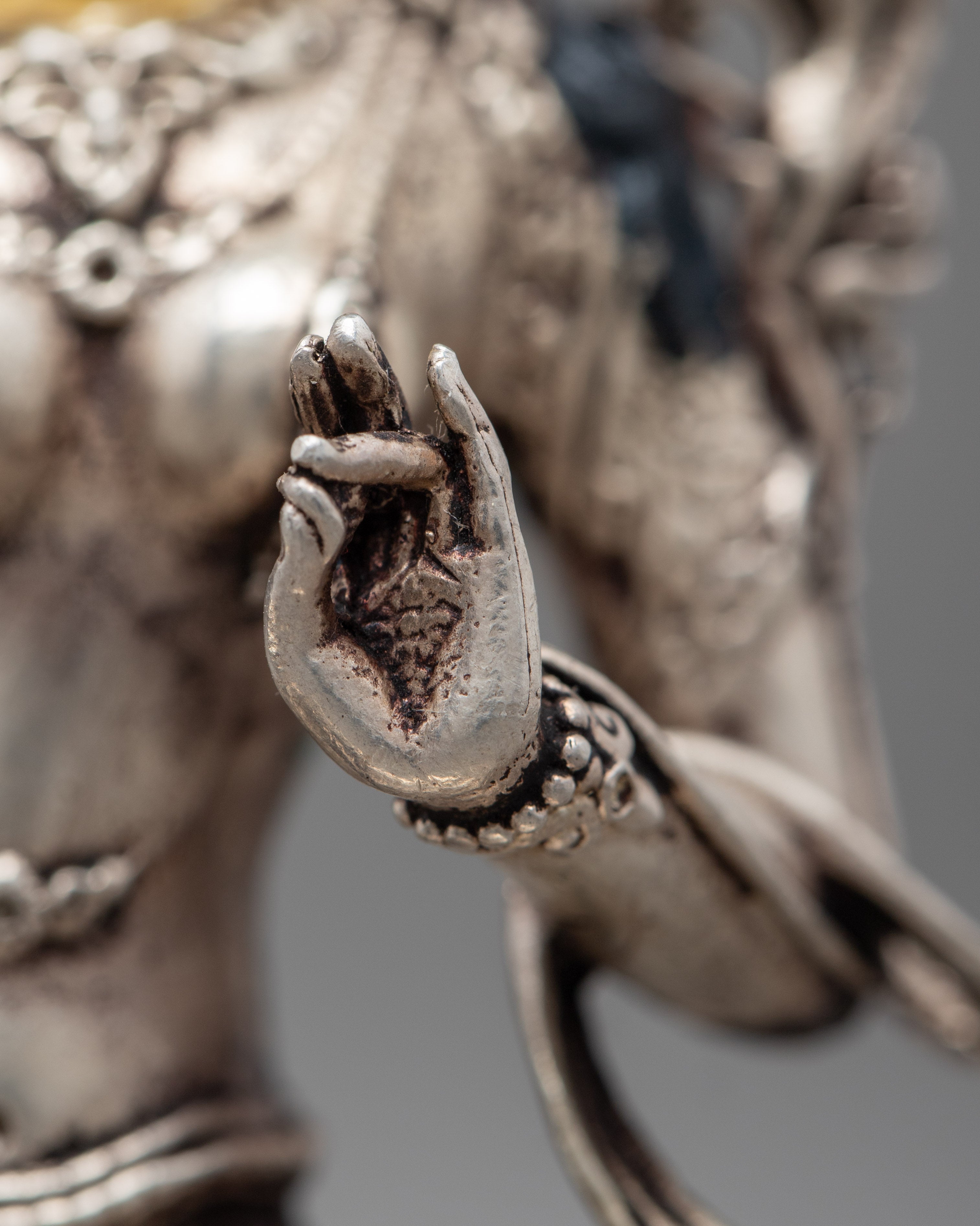 Miniature Green Tara Statue | Tibetan Buddhist Art