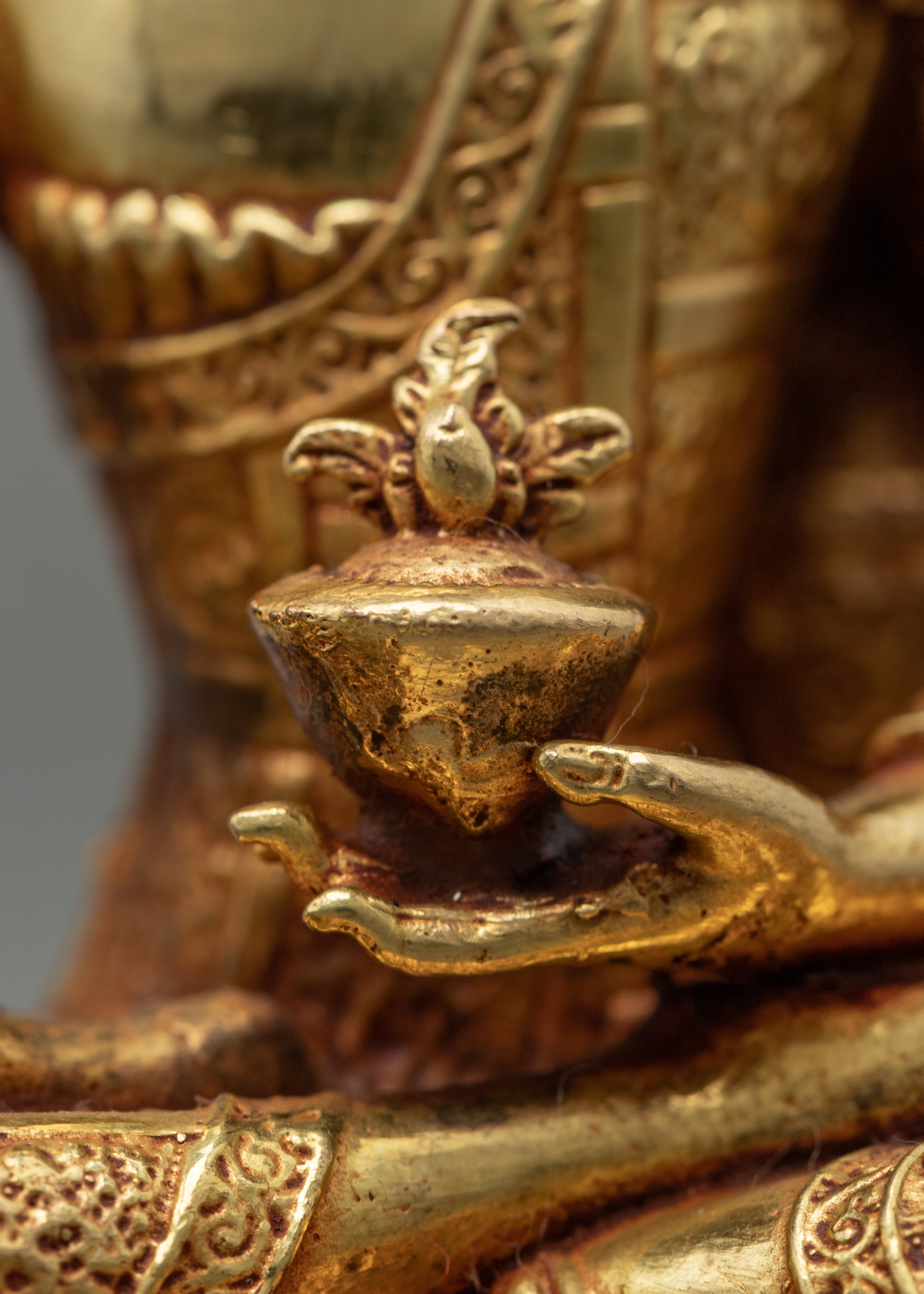 3.5" Mini Buddha Statue | Medicine Buddha Statue for Zen Space