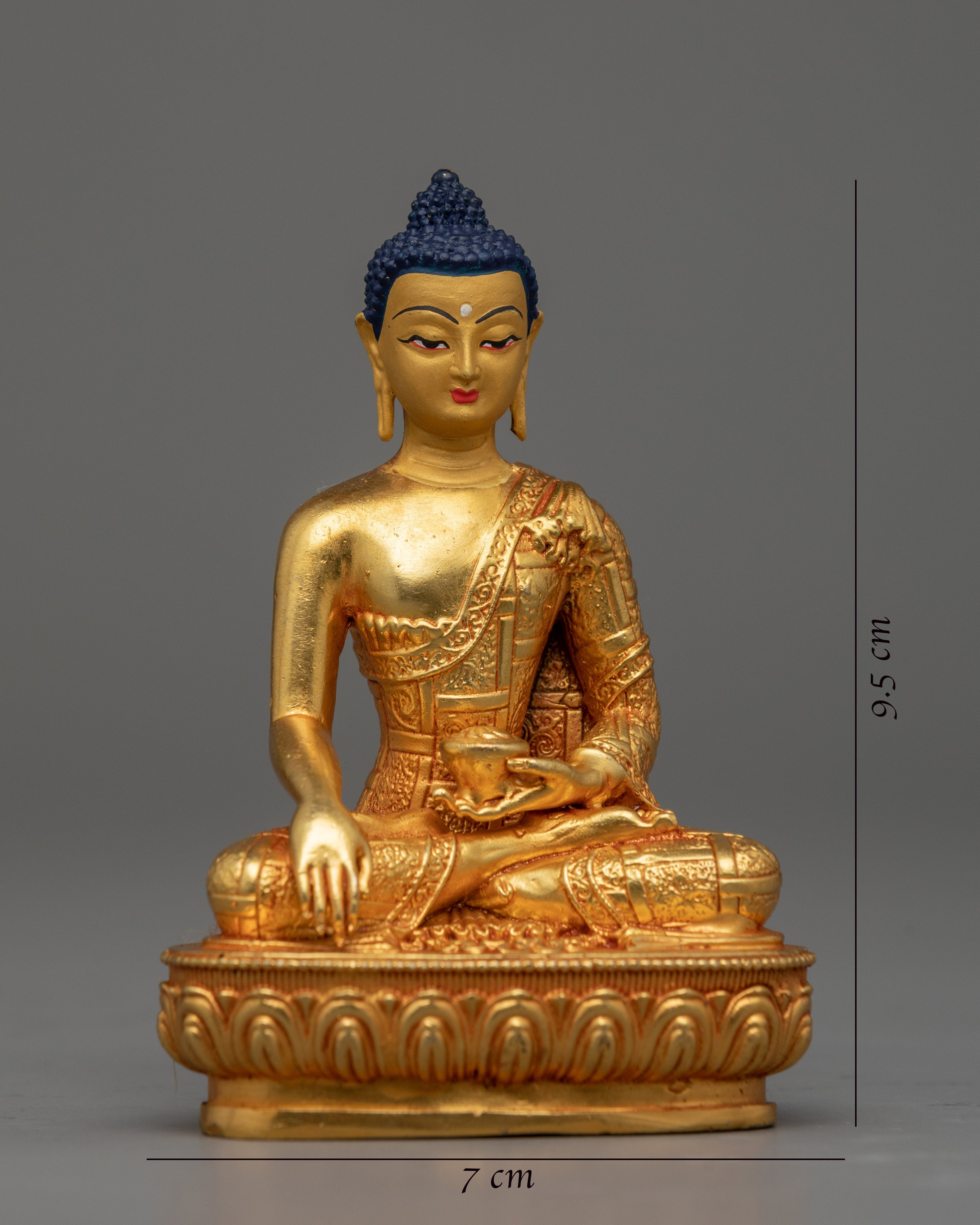 Tibetan Shakyamuni Buddha Statue | Himalayan Buddhist Sacred Art