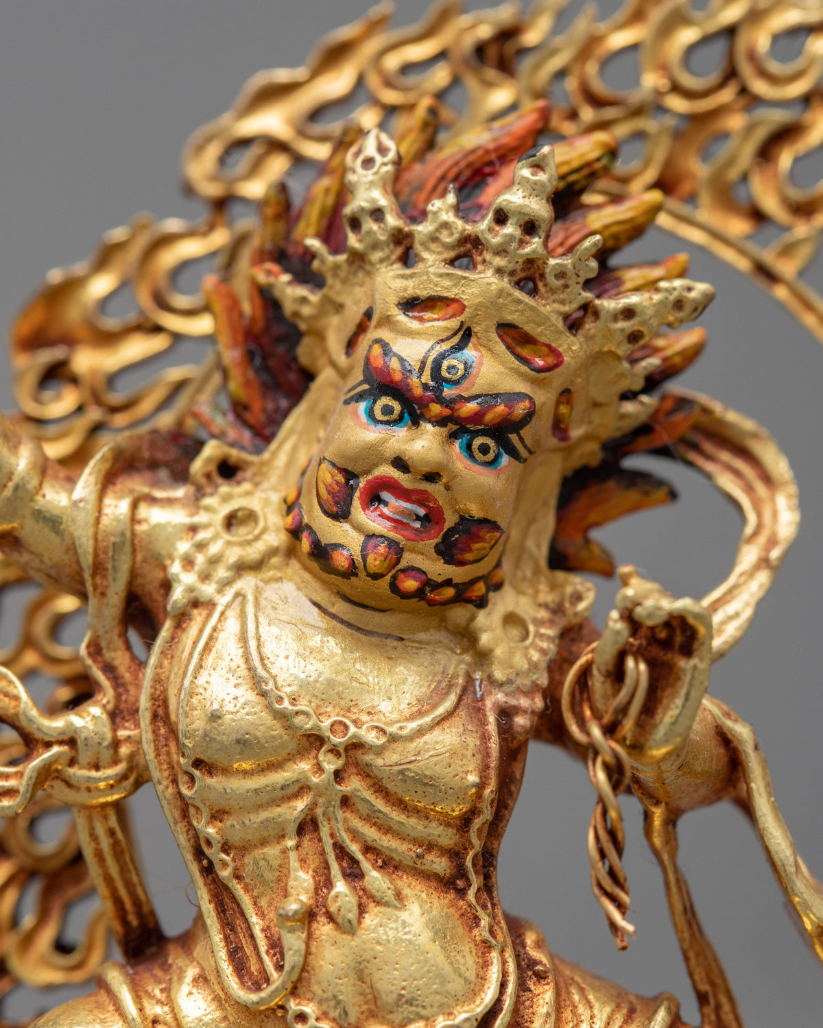 Vajrapani Mini Statue | Vajrayana Ritual Item