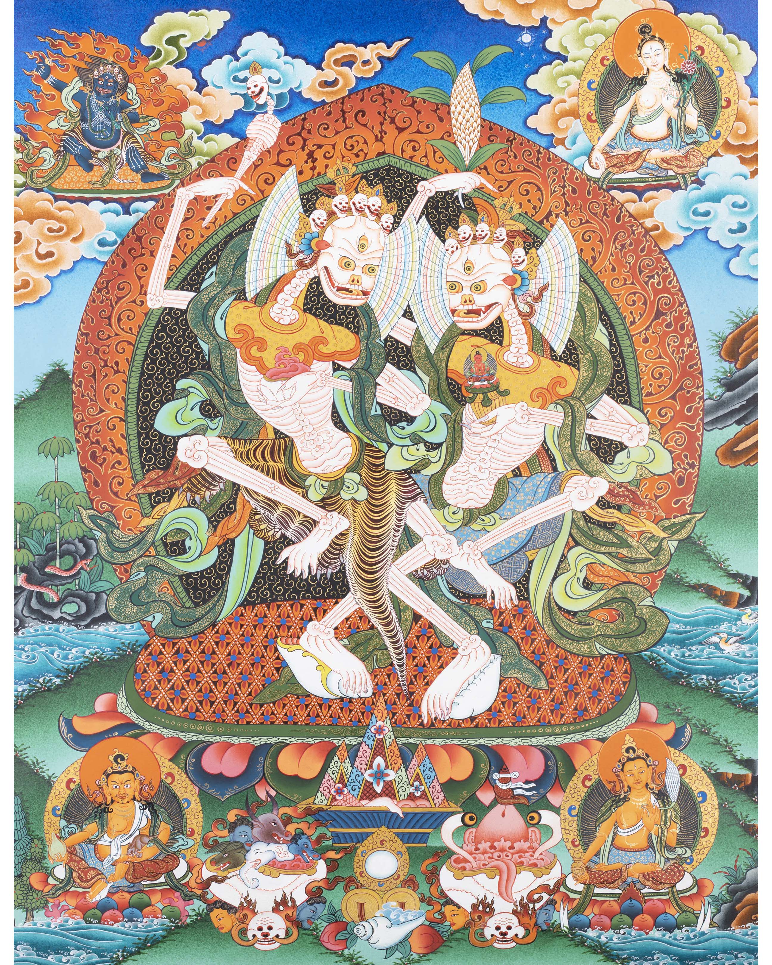 Mahakala Chitipati Print