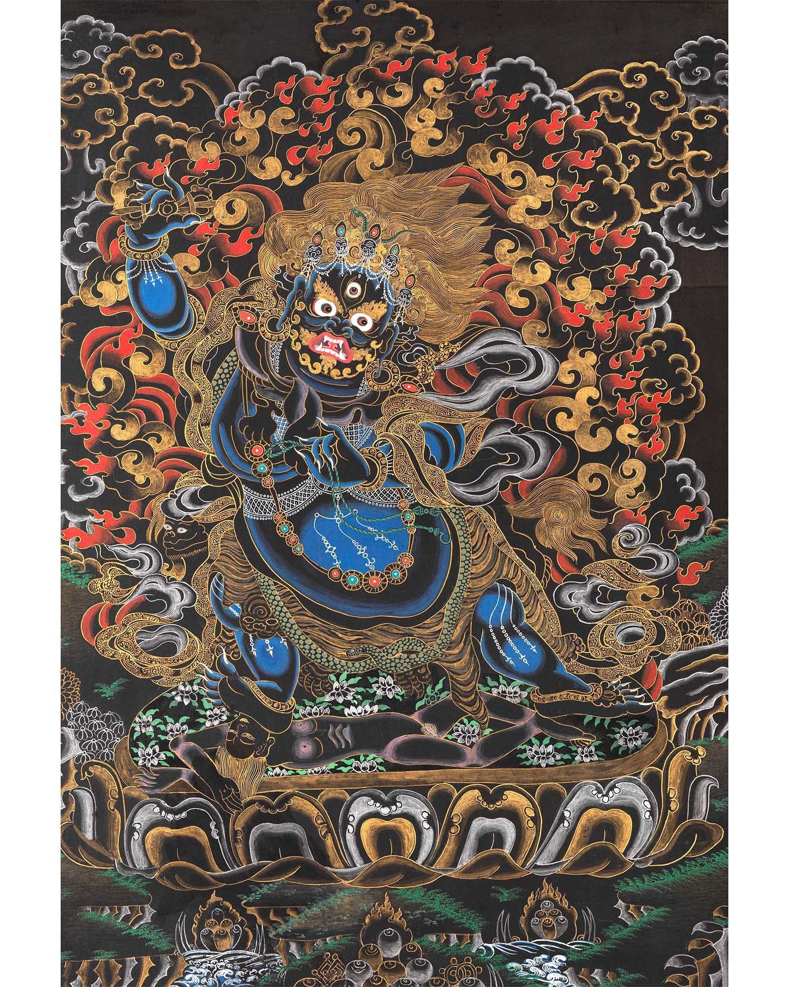 Mahakala Thangka | Canvas Art