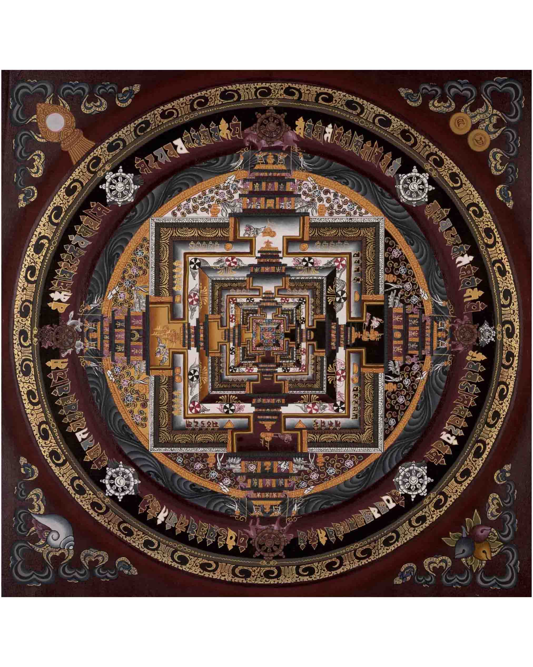 Mandala Thangka | Traditional Tibetan Art | Wall Decors