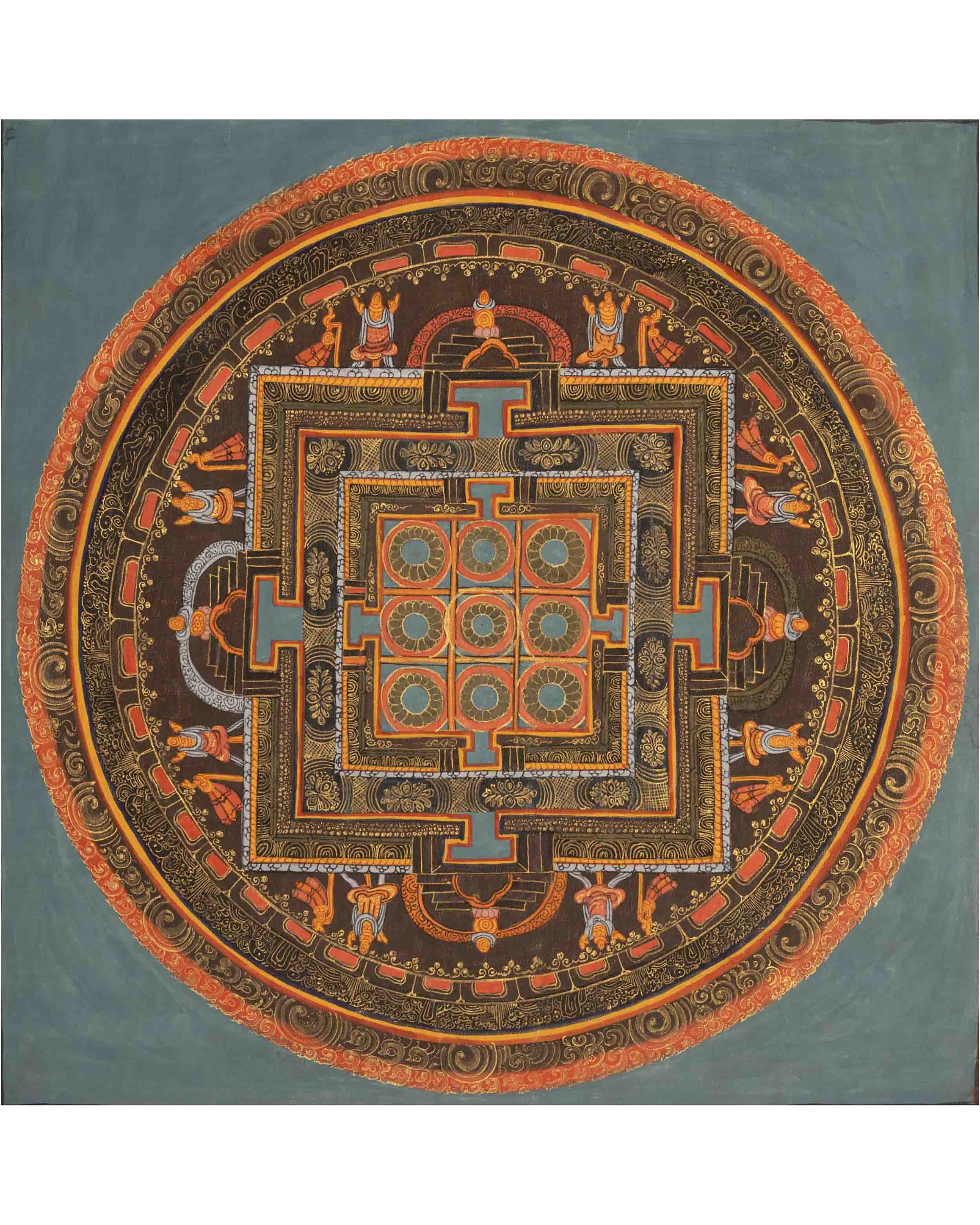 Mandala Thangka | Tibetan Traditional Art | Wall Decors