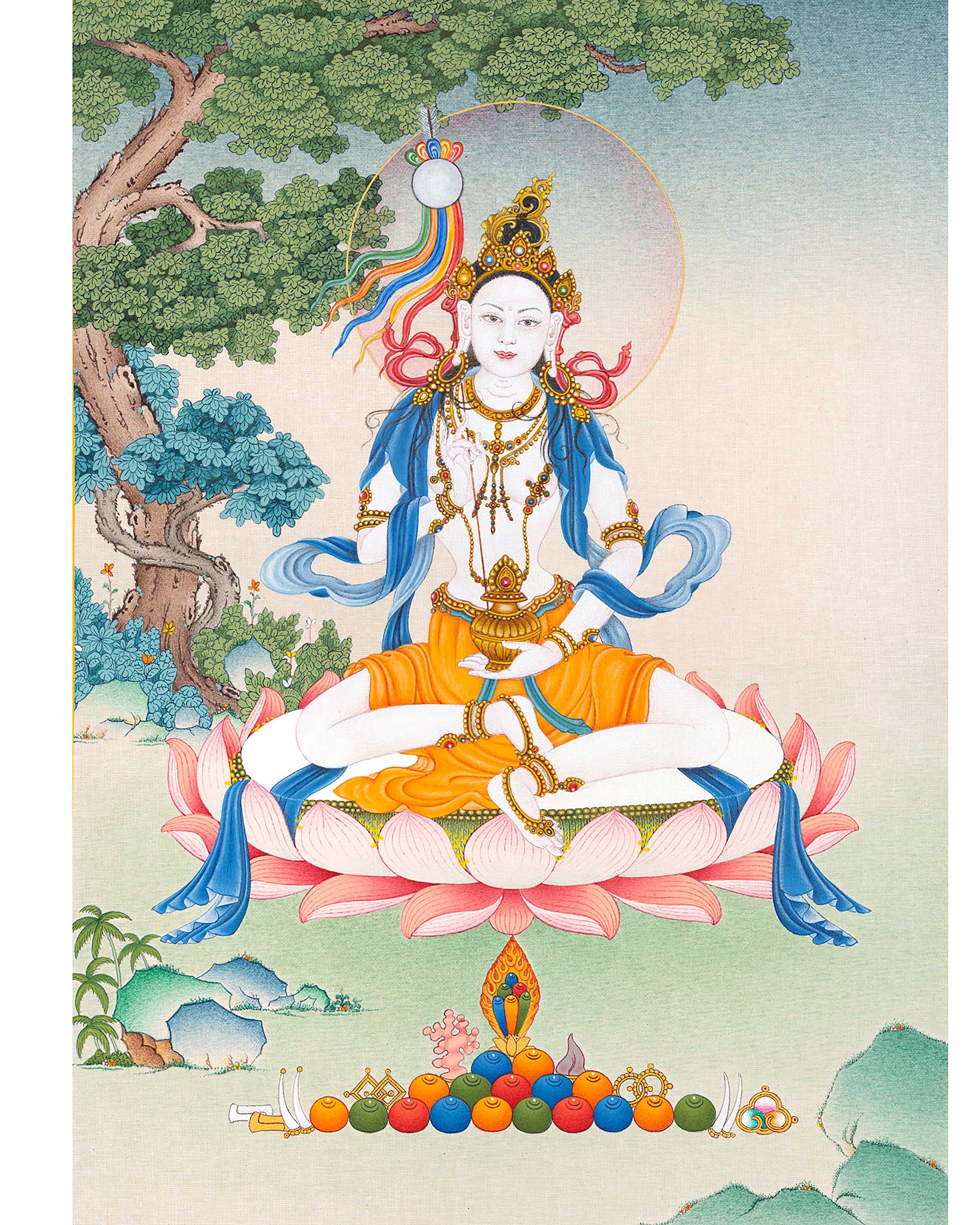 Mandarva Thangka Dakini