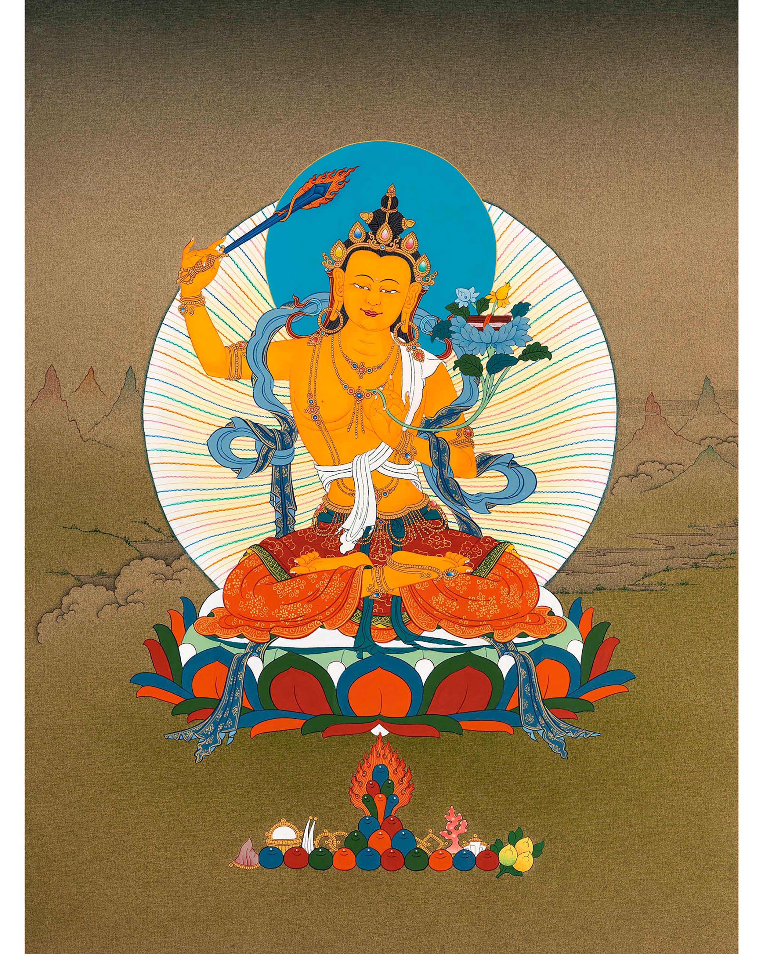 Manjushri Thangka