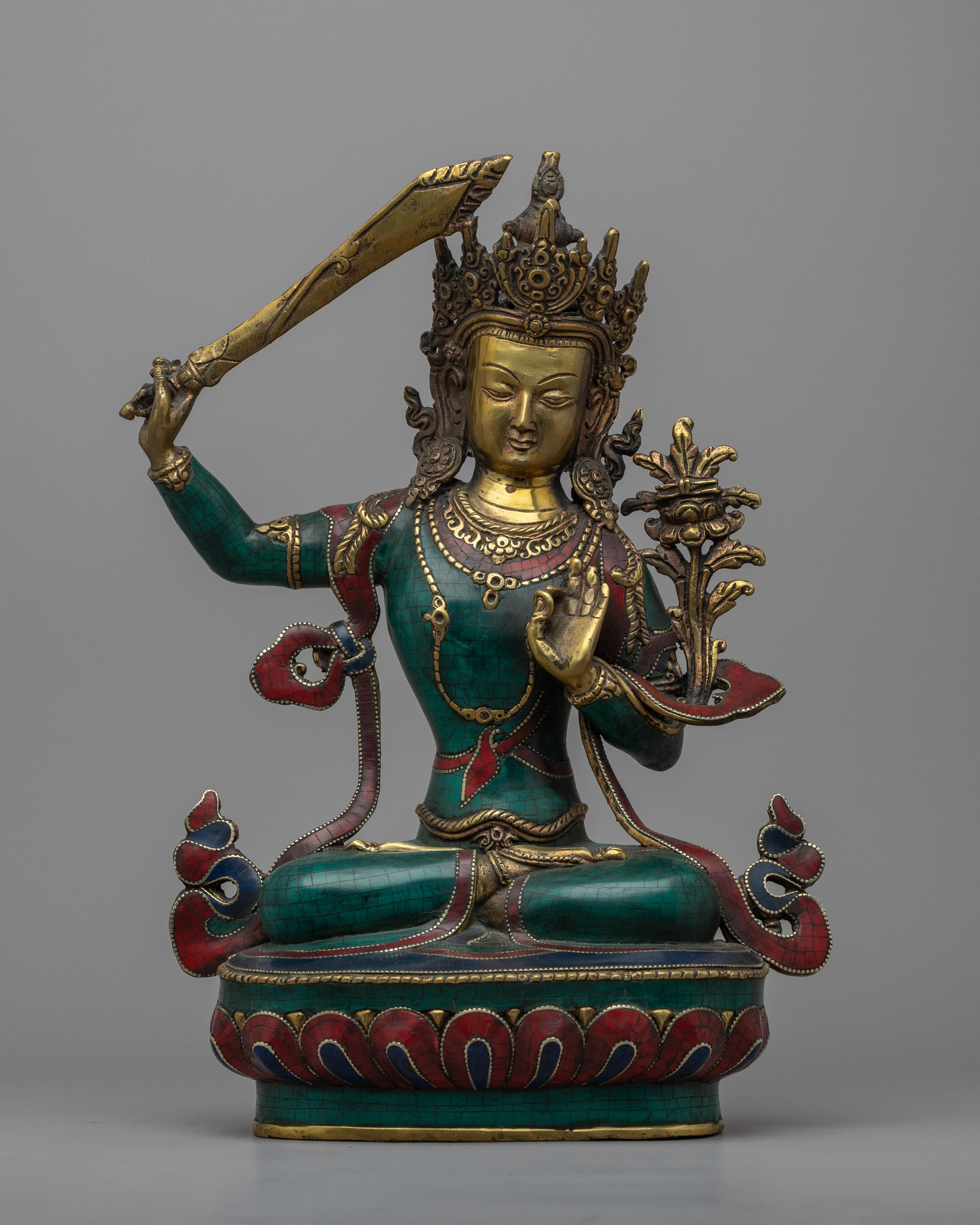 Manjushri Buddha Statue