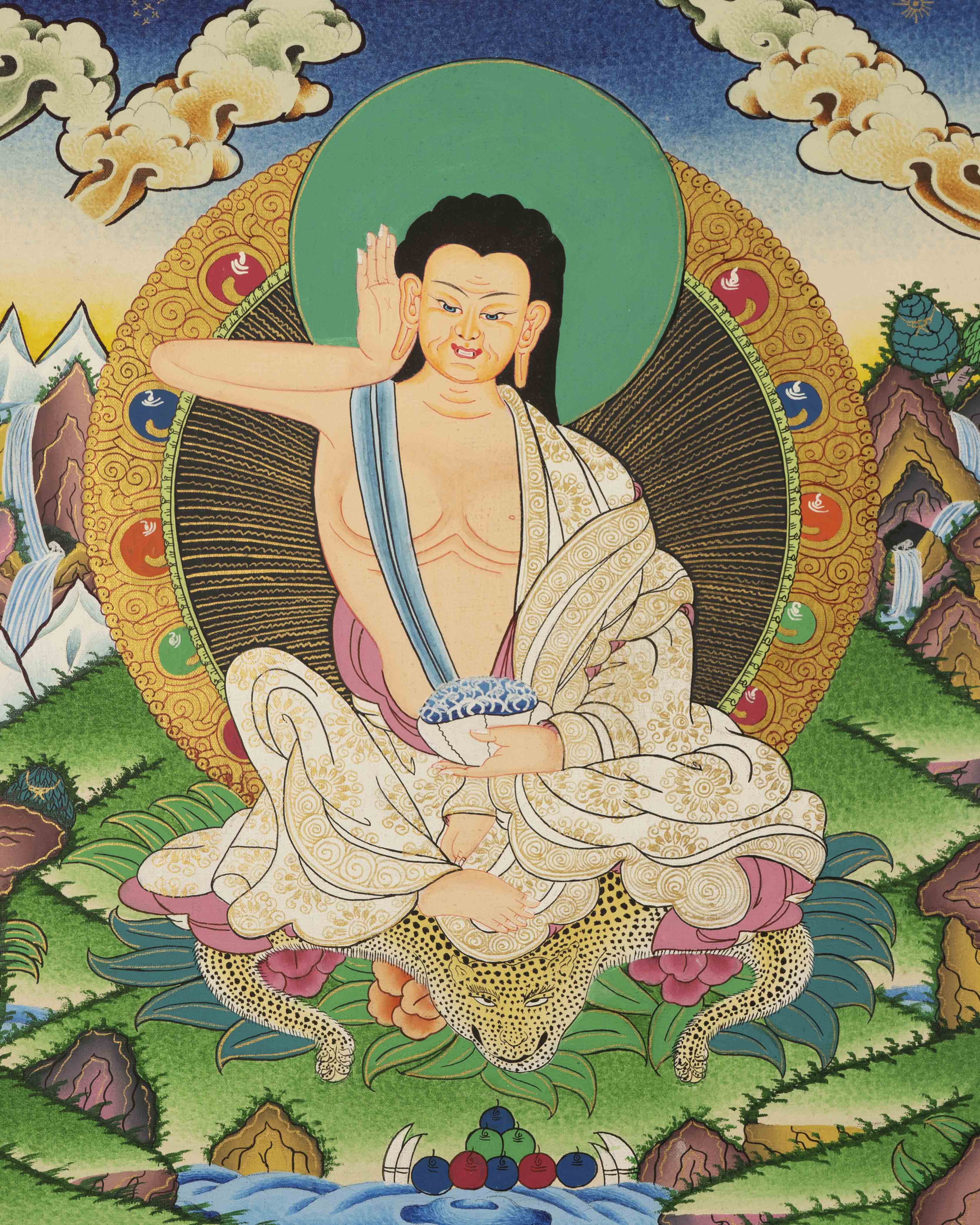 Milarepa Thangka | Spiritual Art