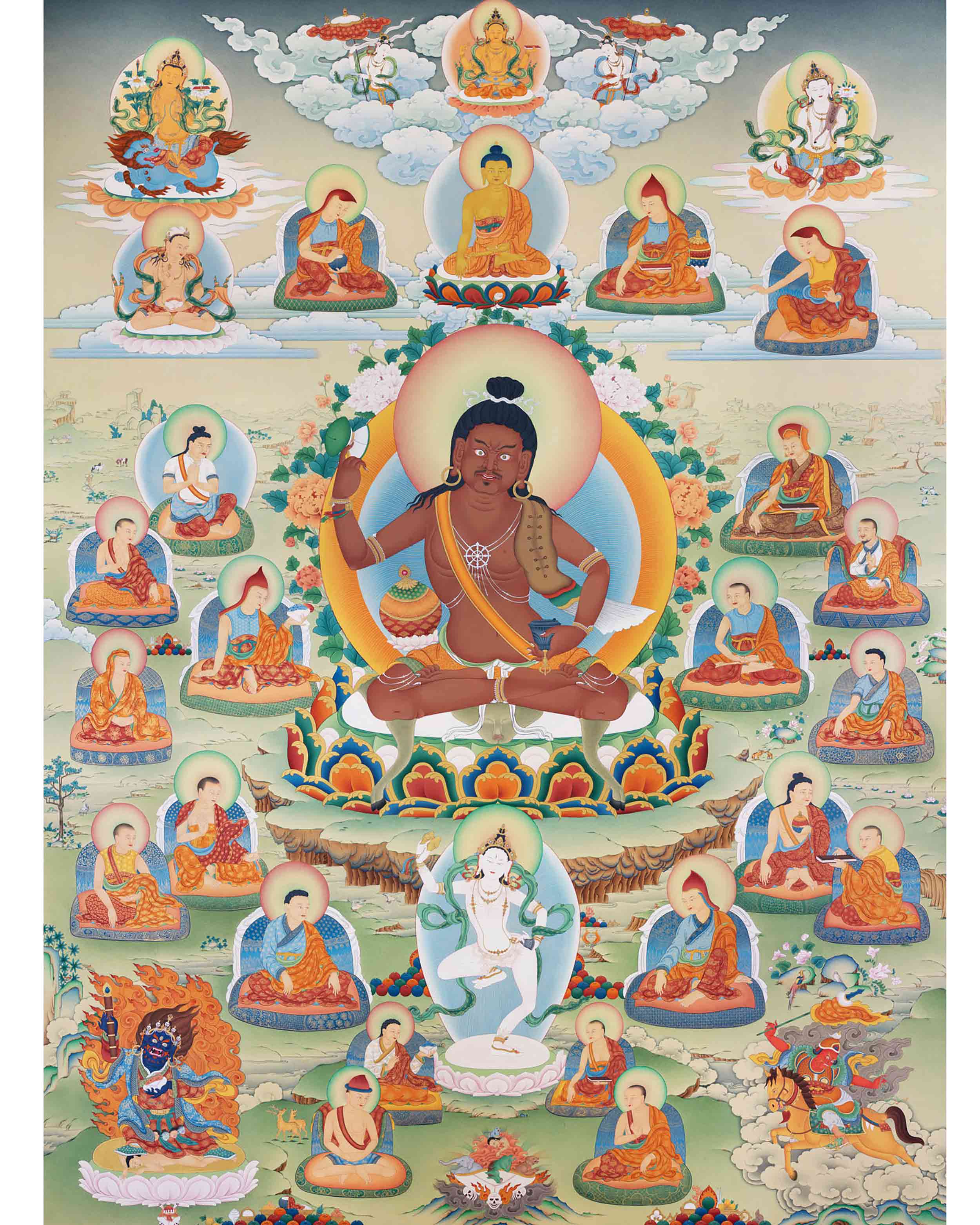 Rare Thangka of Padampa Sangye