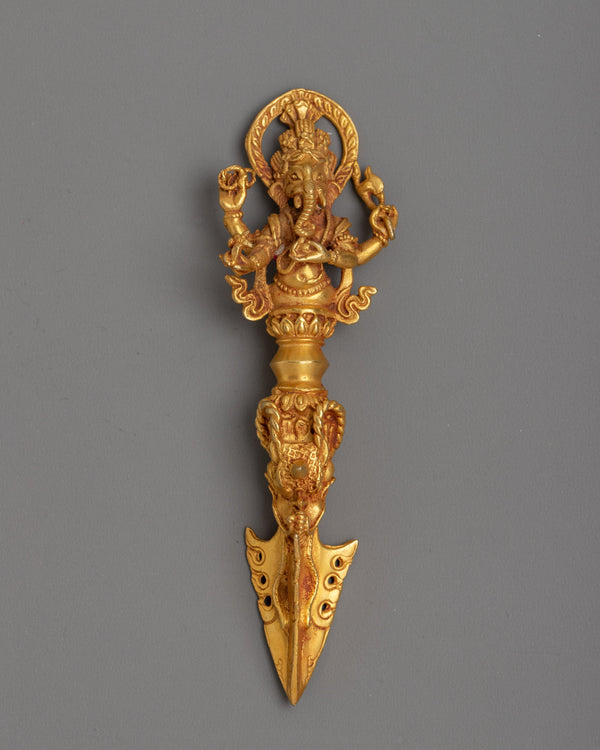 Gold Phurba Dagger 