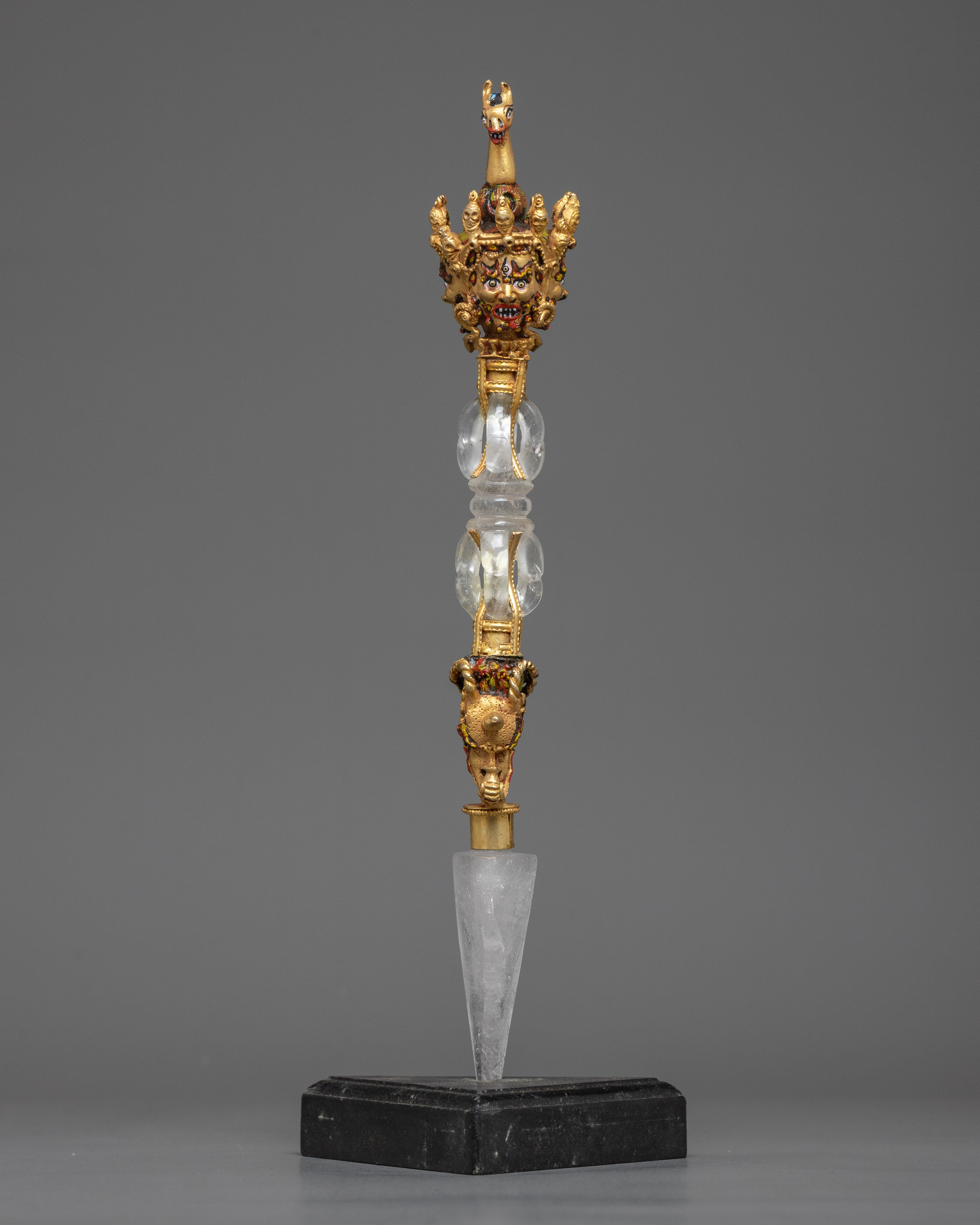 Tibetan Crystal Phurba