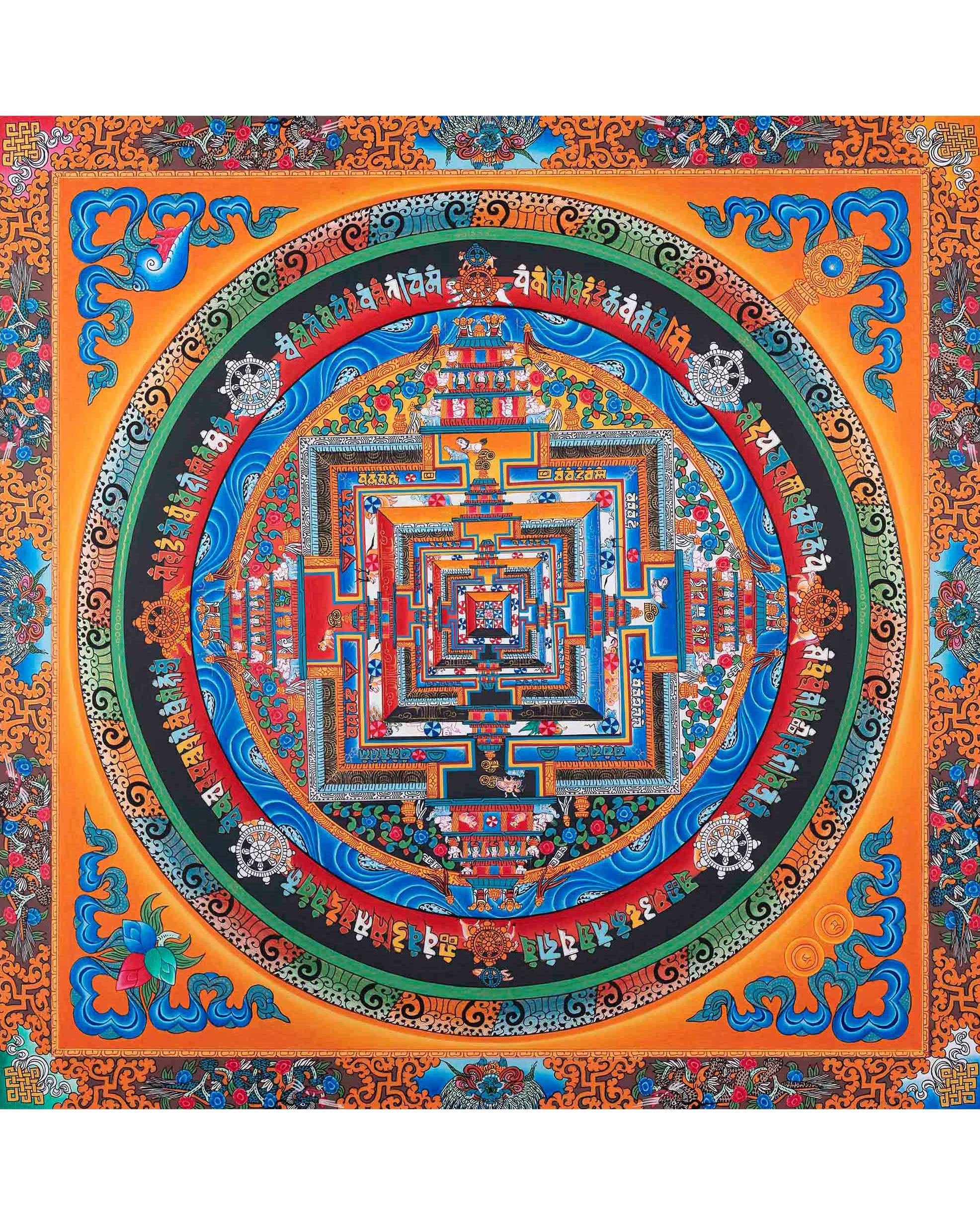 Quality Kalachakra Mandala | Wall Decor