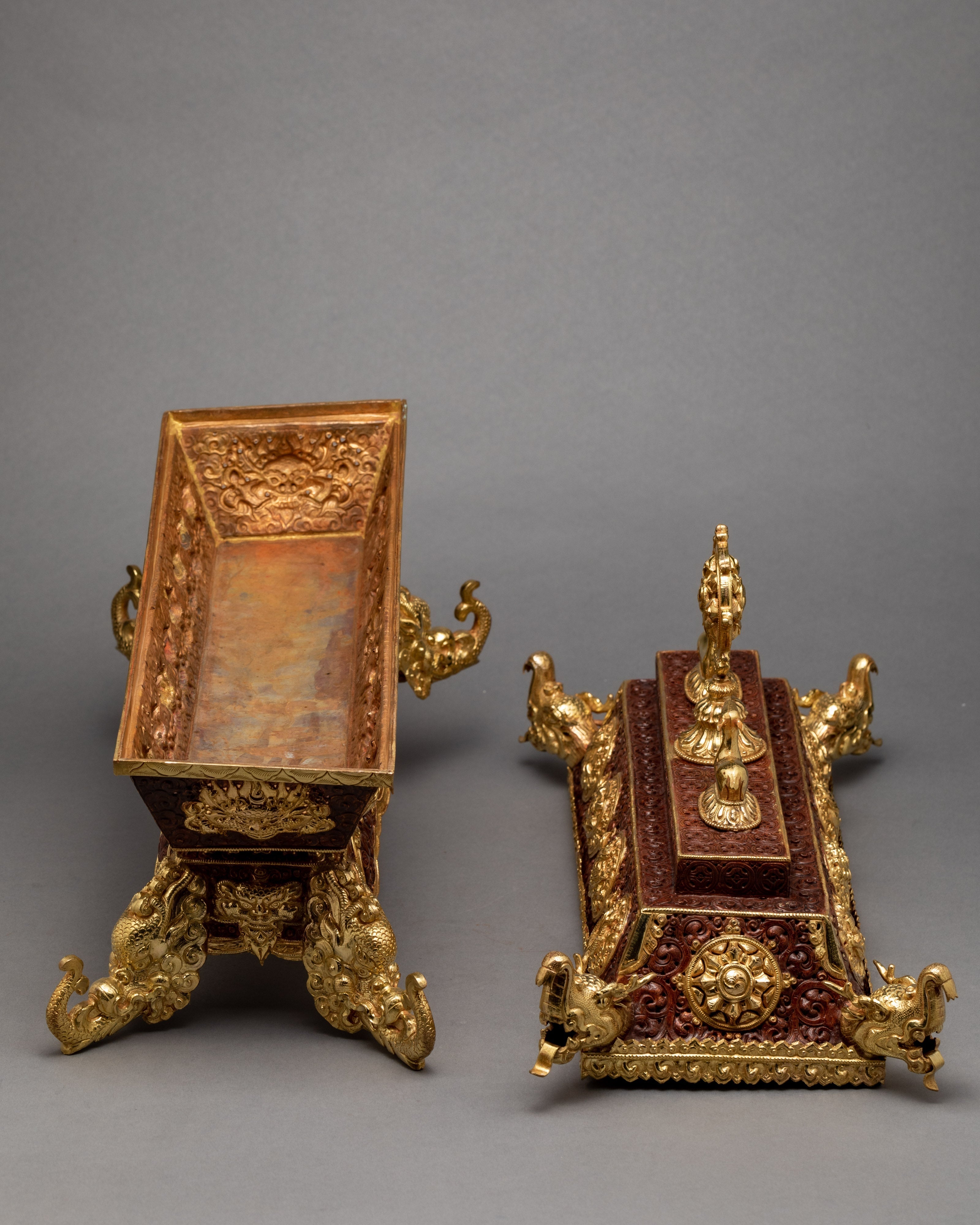 Gold-plated Incense Burner | Ritual Burner | Ritual Item