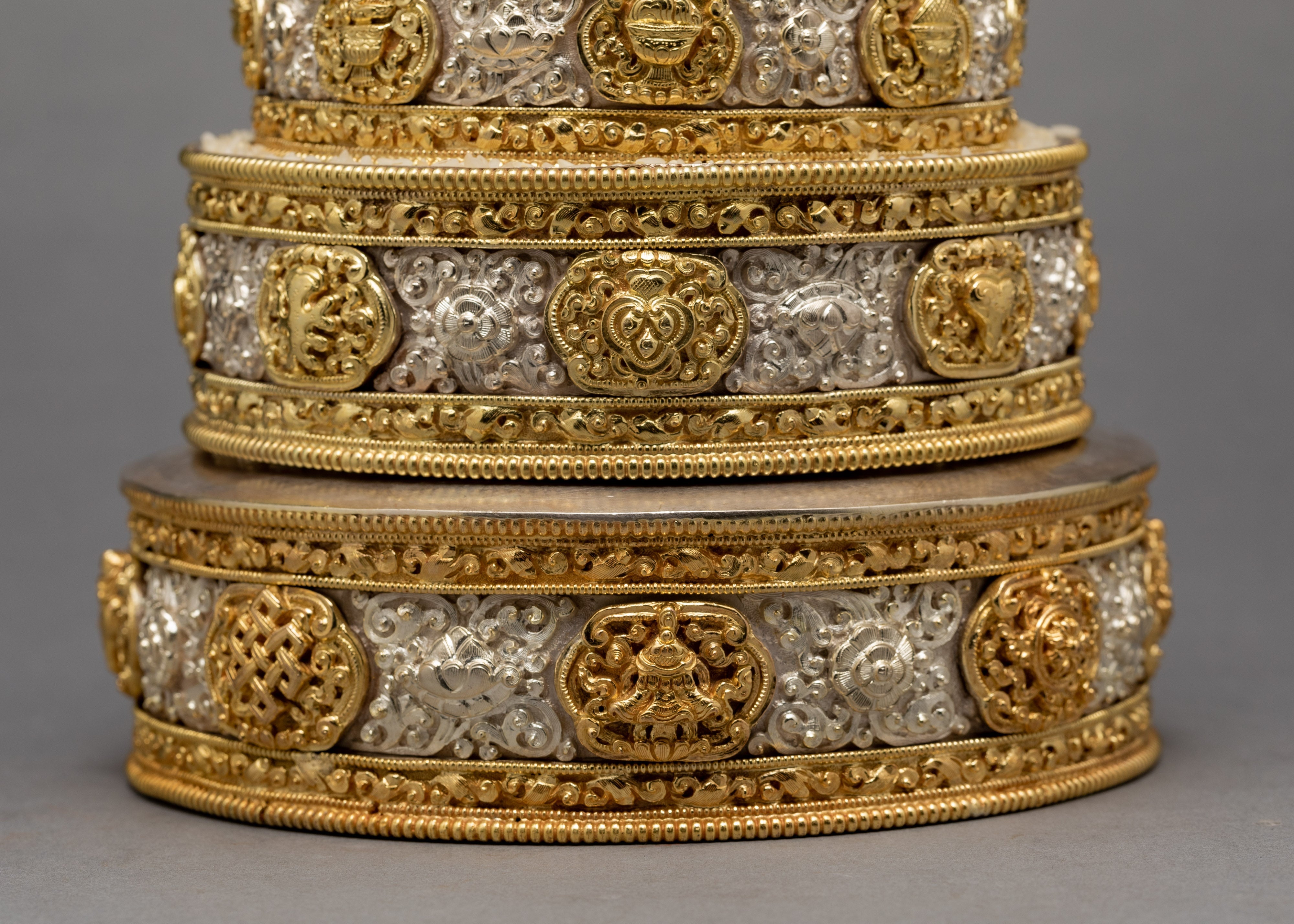 Handmade Mandala Set | Buddhist Altar Offerings | Zen Space Decor