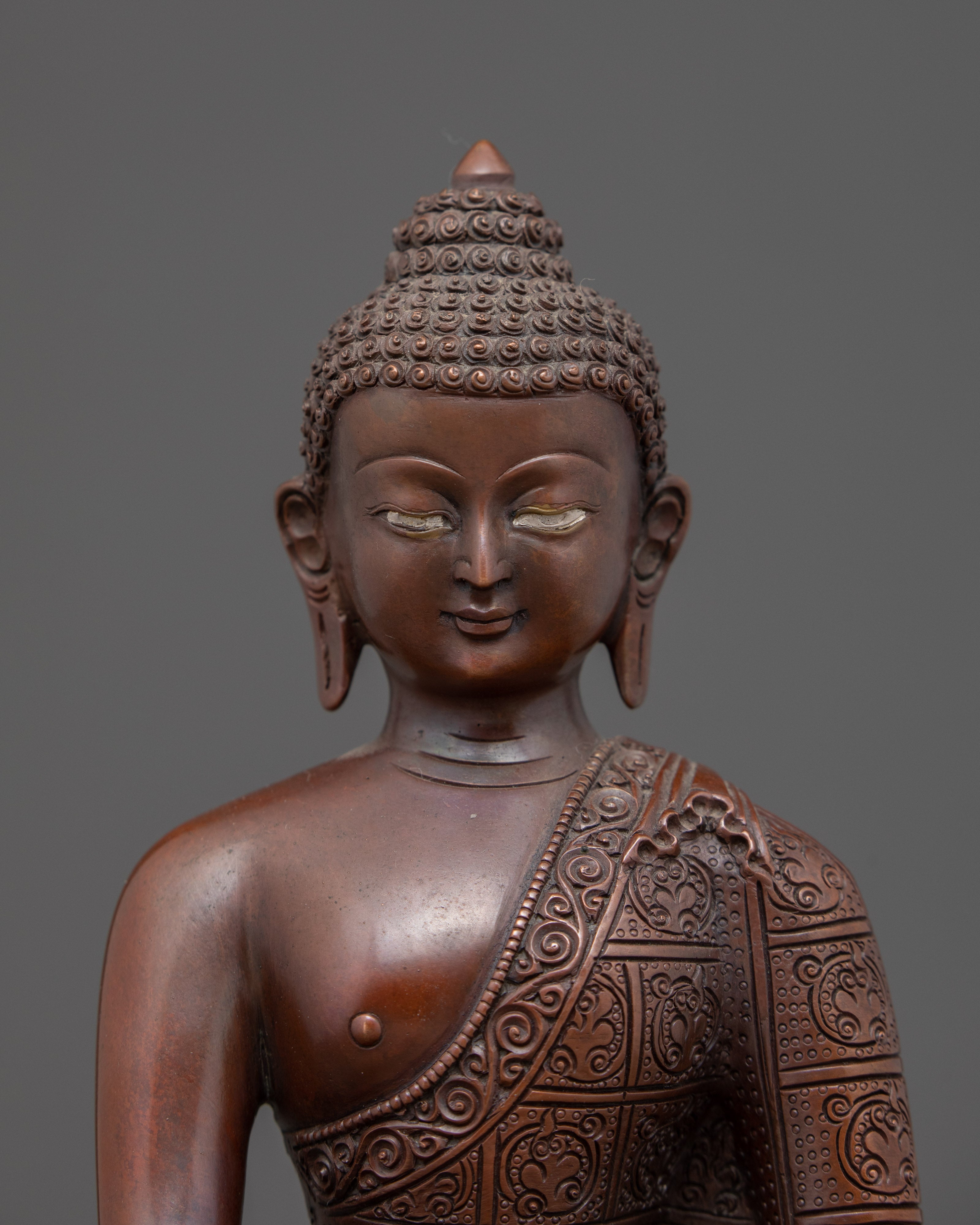 Shakyamuni Buddha Statue | Religious Handcrafted Art | Buddhist Home Decors