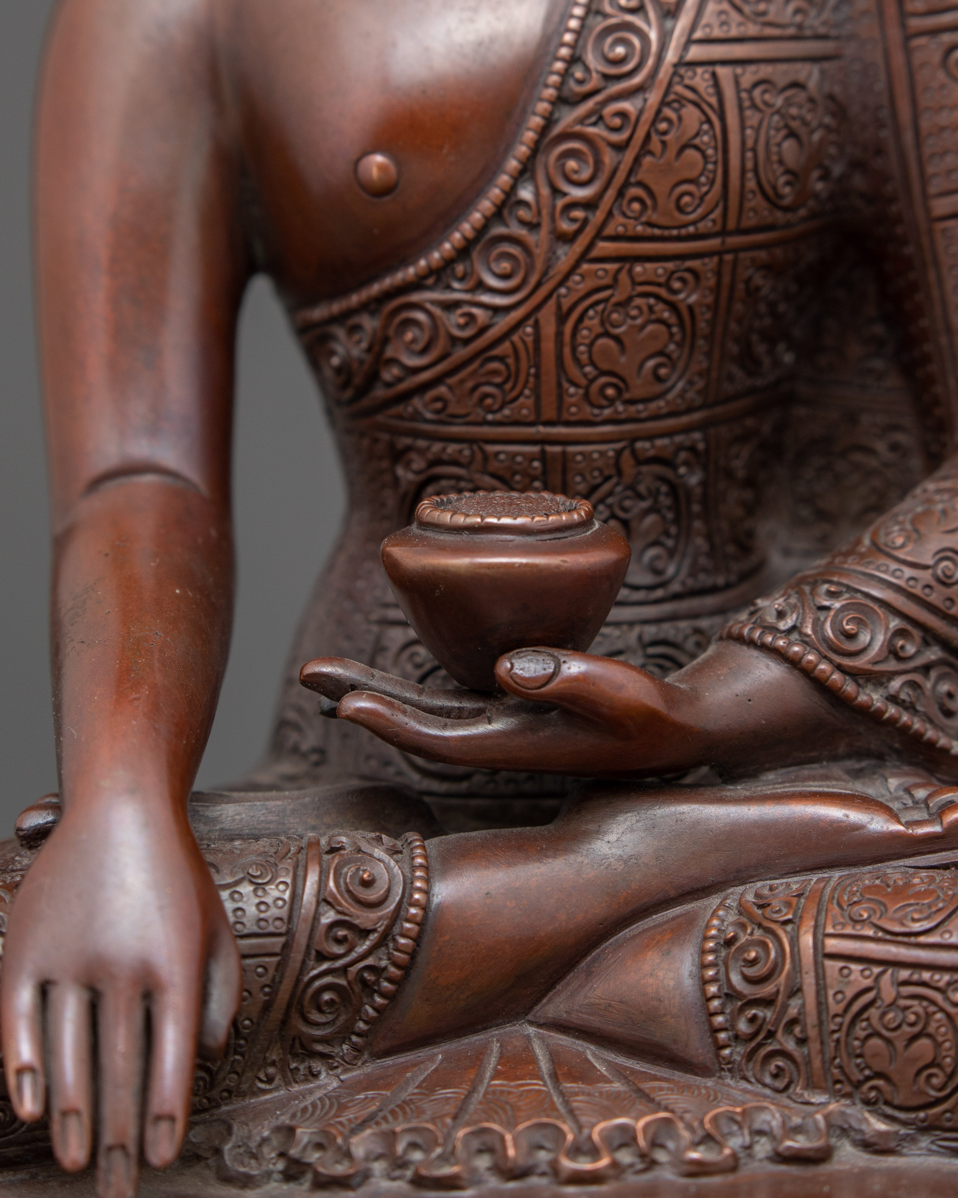 Shakyamuni Buddha Statue | Religious Handcrafted Art | Buddhist Home Decors