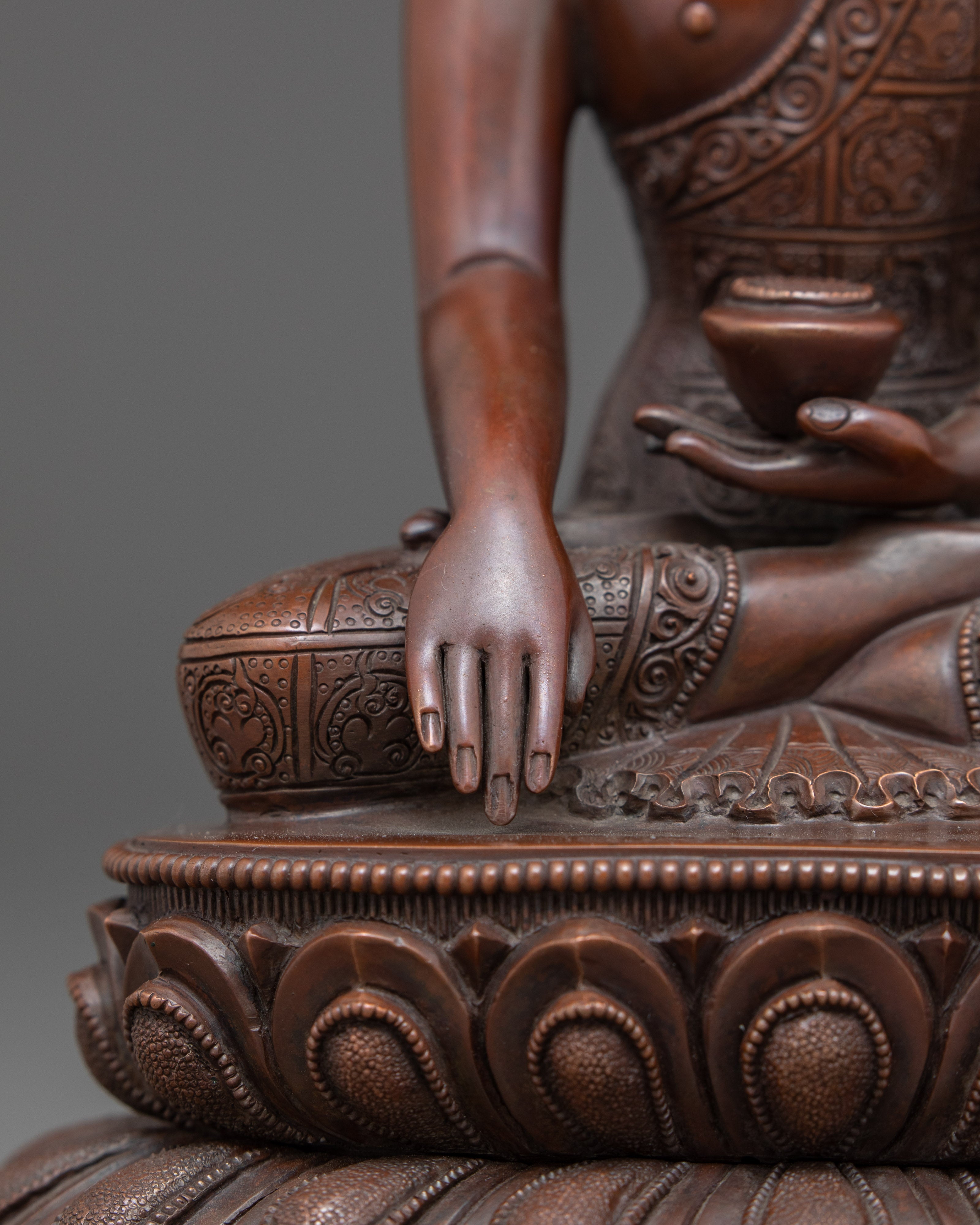 Shakyamuni Buddha Statue | Religious Handcrafted Art | Buddhist Home Decors
