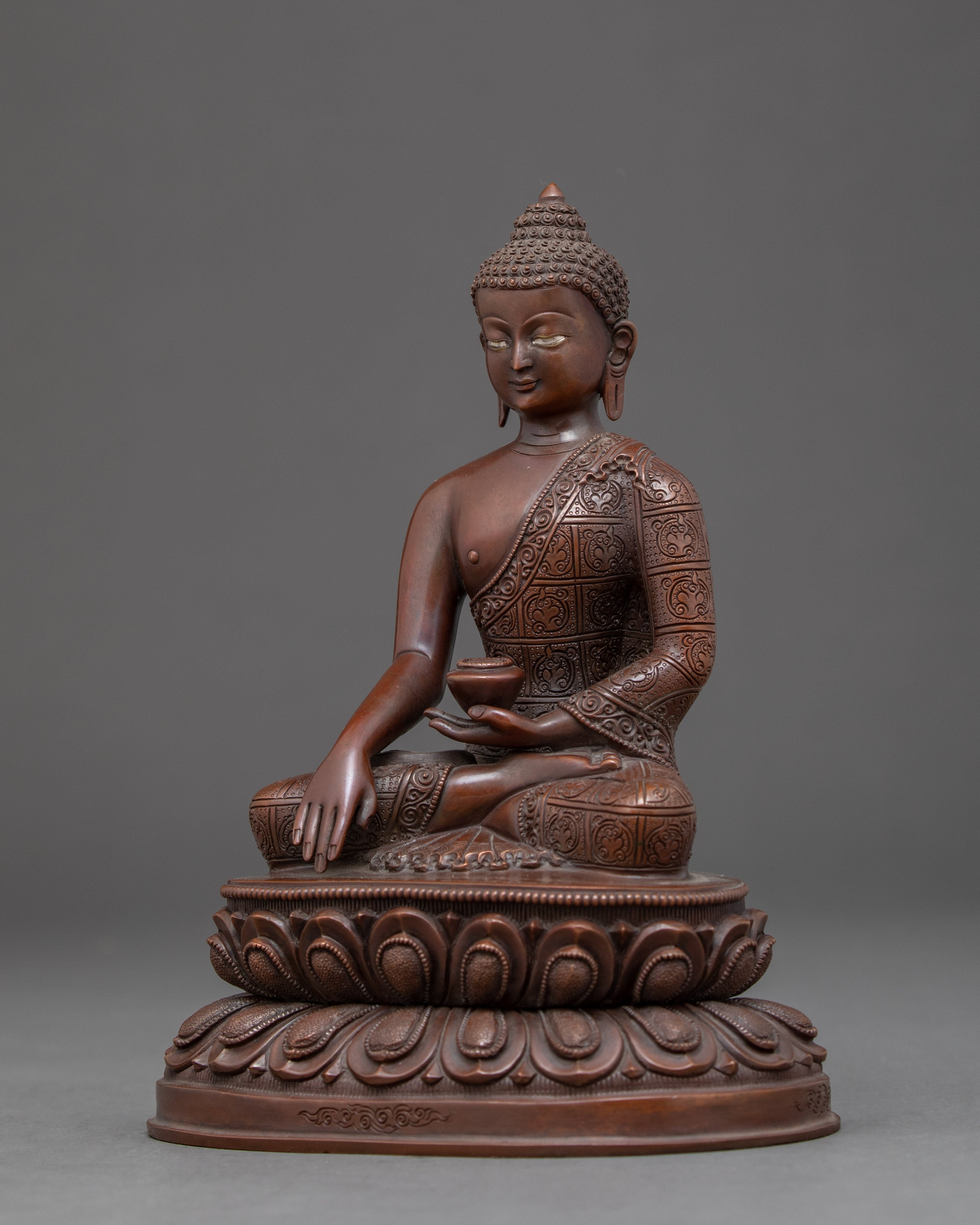 Shakyamuni Buddha Statue | Religious Handcrafted Art | Buddhist Home Decors