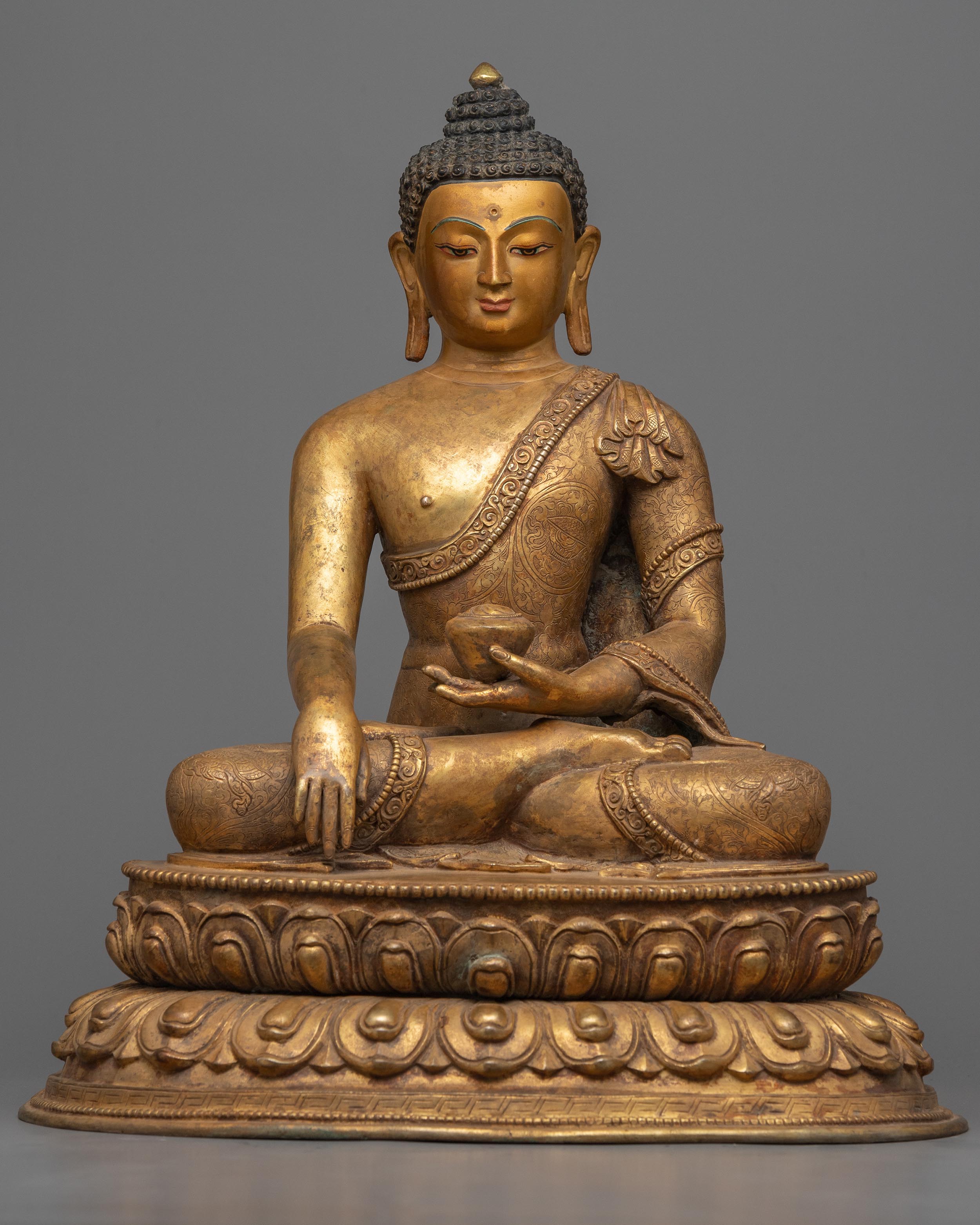 Buddha Shakyamuni Sculpture Tibet