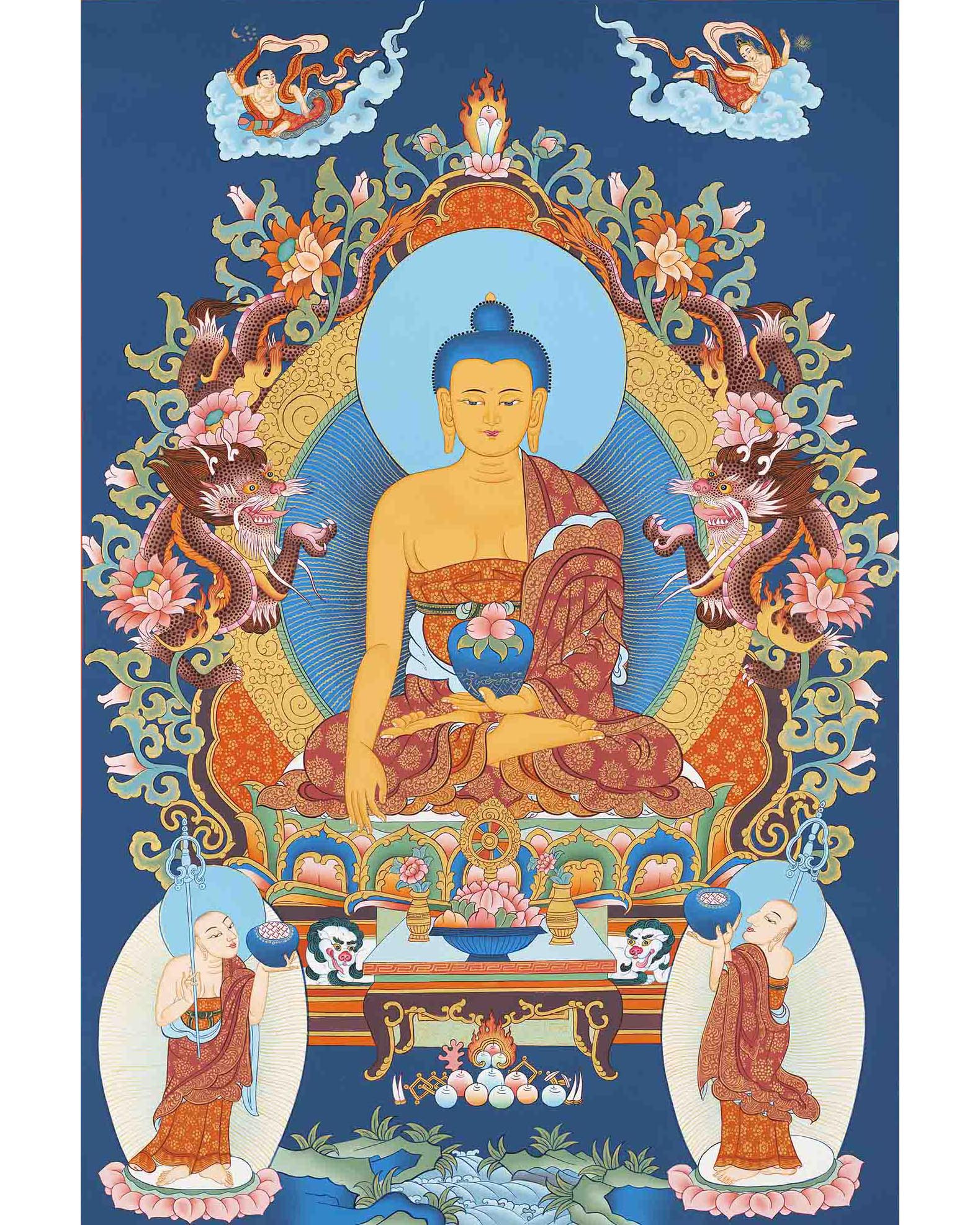 Shakyamuni Buddha Thangka