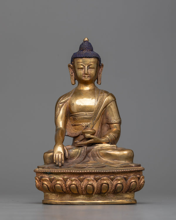 Buddha Shakyamuni Copper Statue