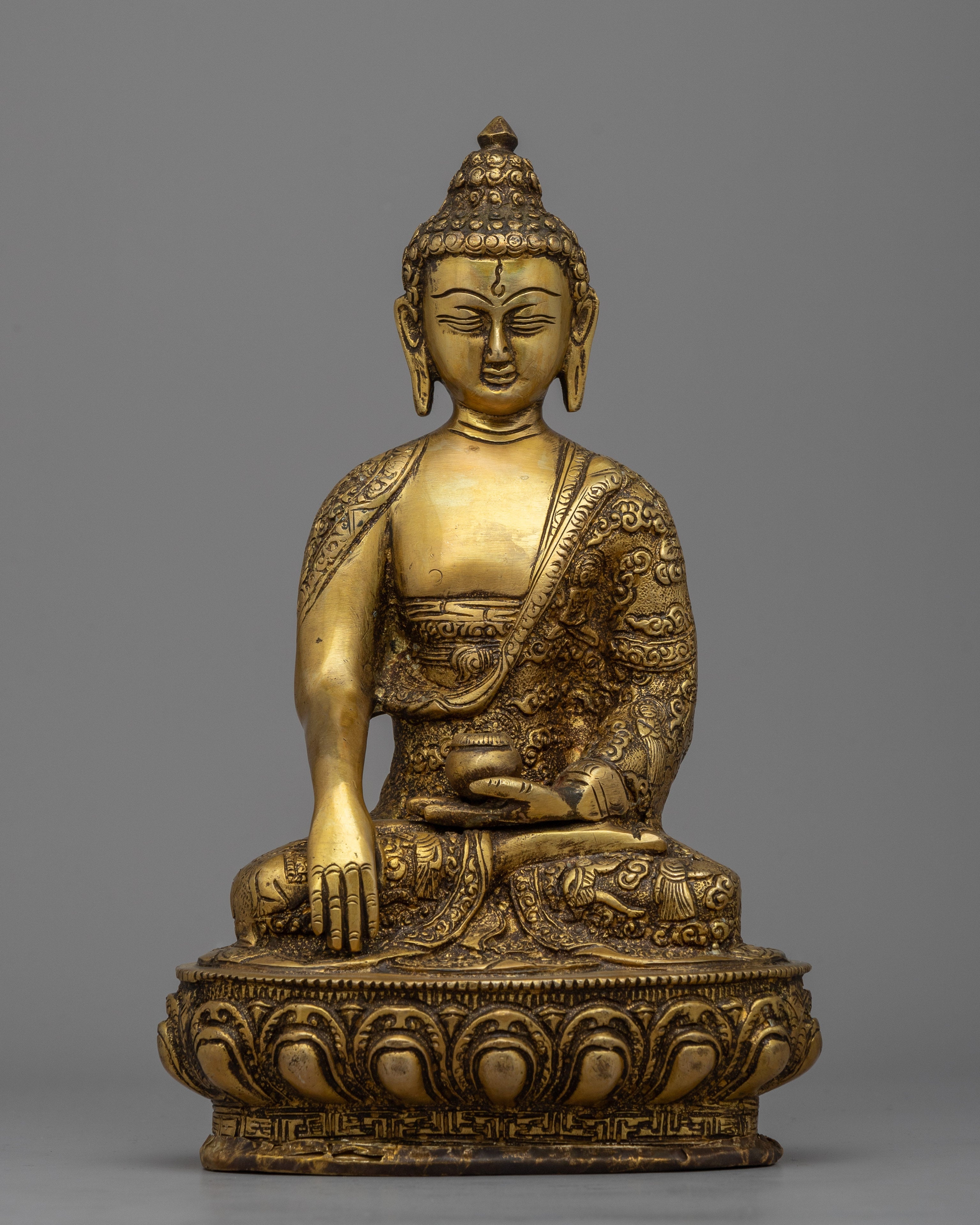 Shakyamuni Buddha Prayer Statue