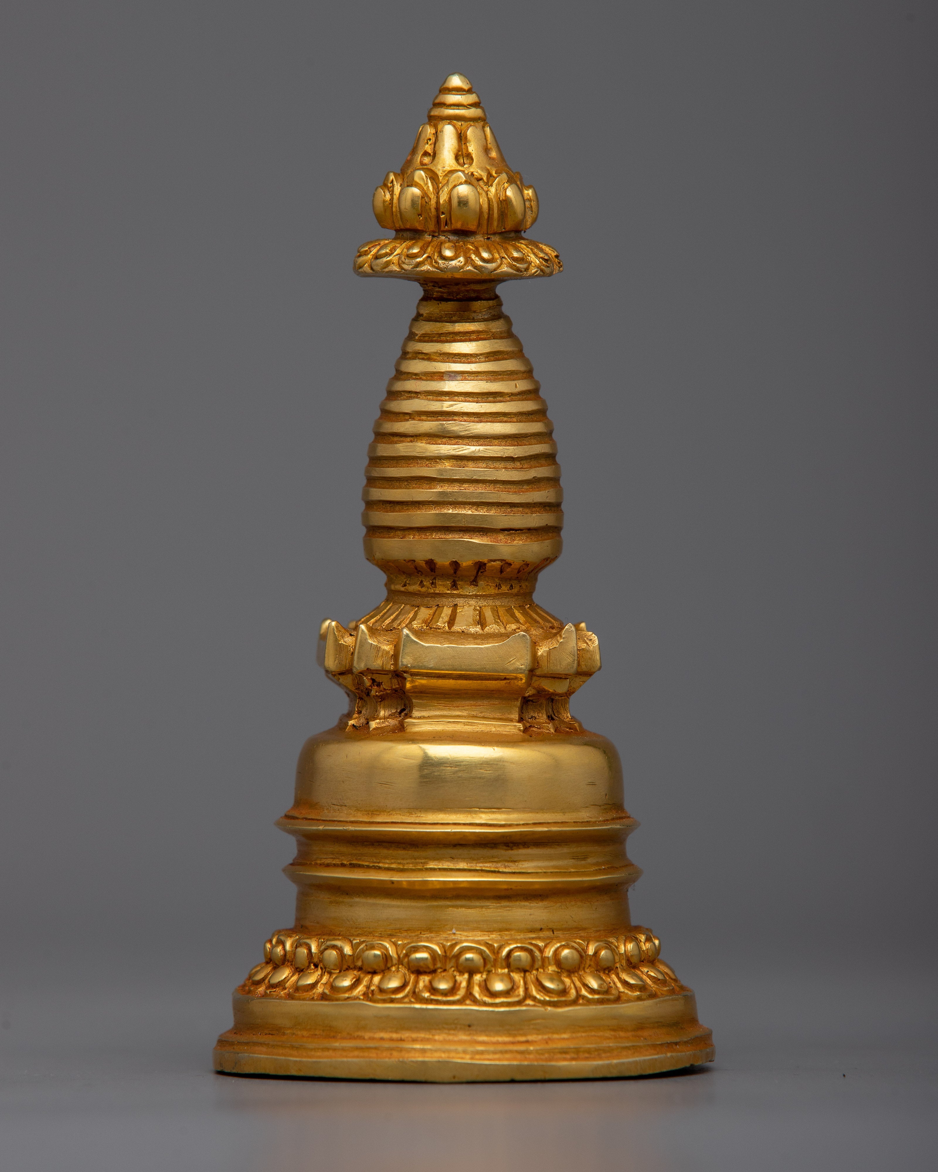 Buddhist Copper Kadampa Stupa