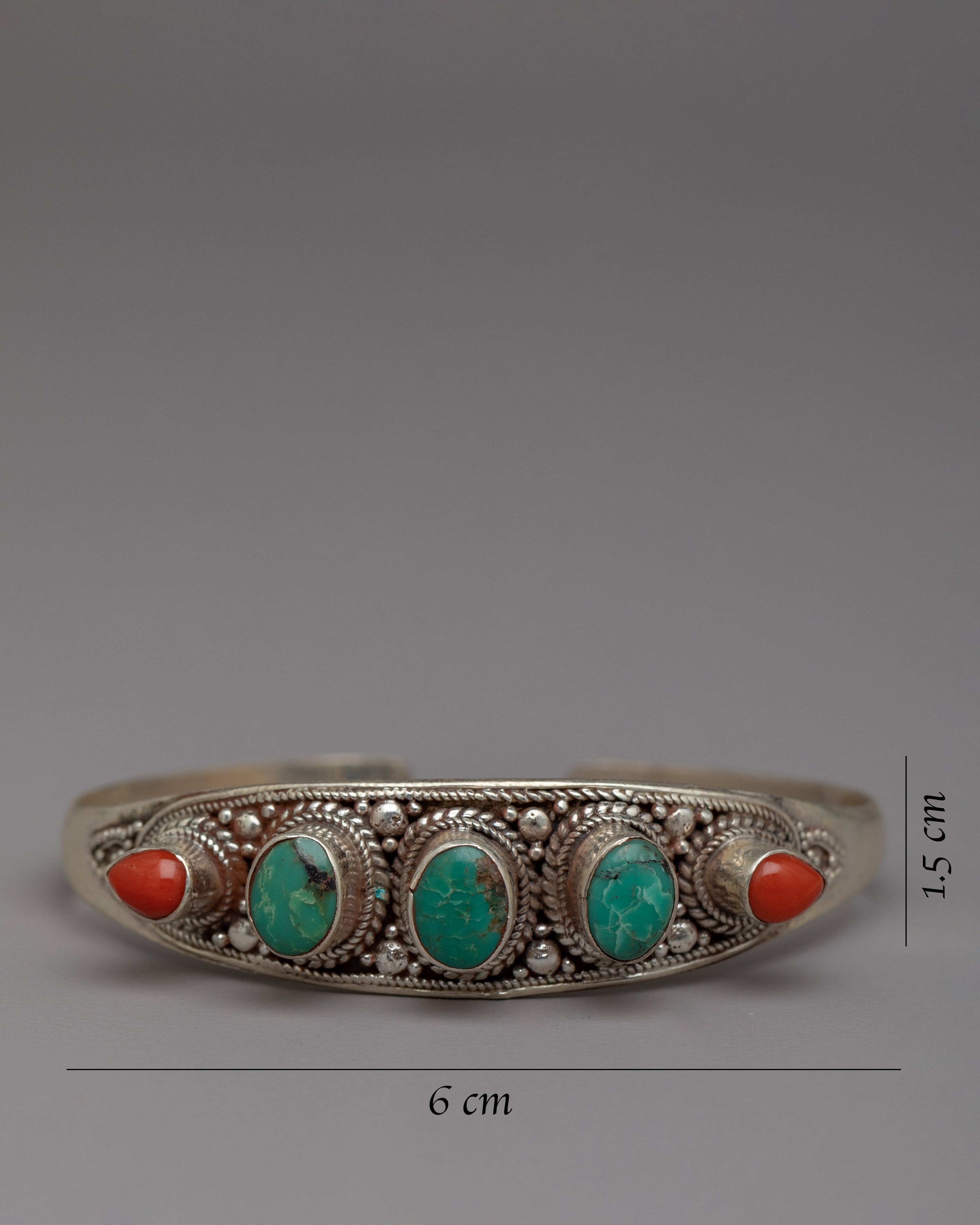 Handmade Silver Alloy Tone Bracelet | A Stylish and Unique Accessory for Every Occasion