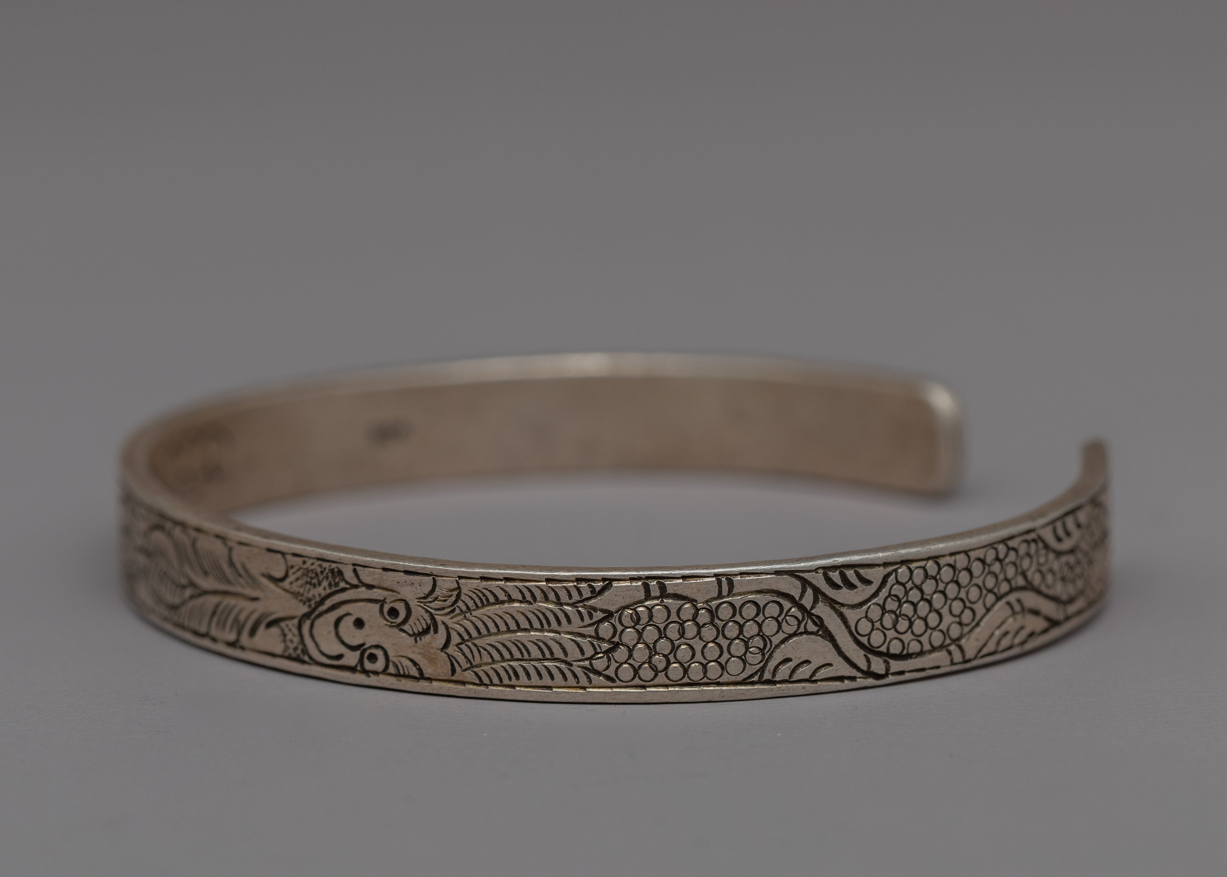 Handmade Tibetan Silver Bracelet | Elevate Your Style with this Unique Accessory